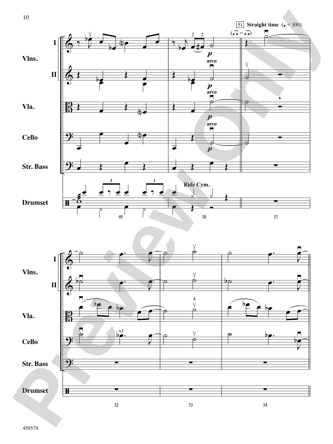 Fantastic Beasts and Where to Find Them: String Orchestra Conductor Score & Parts