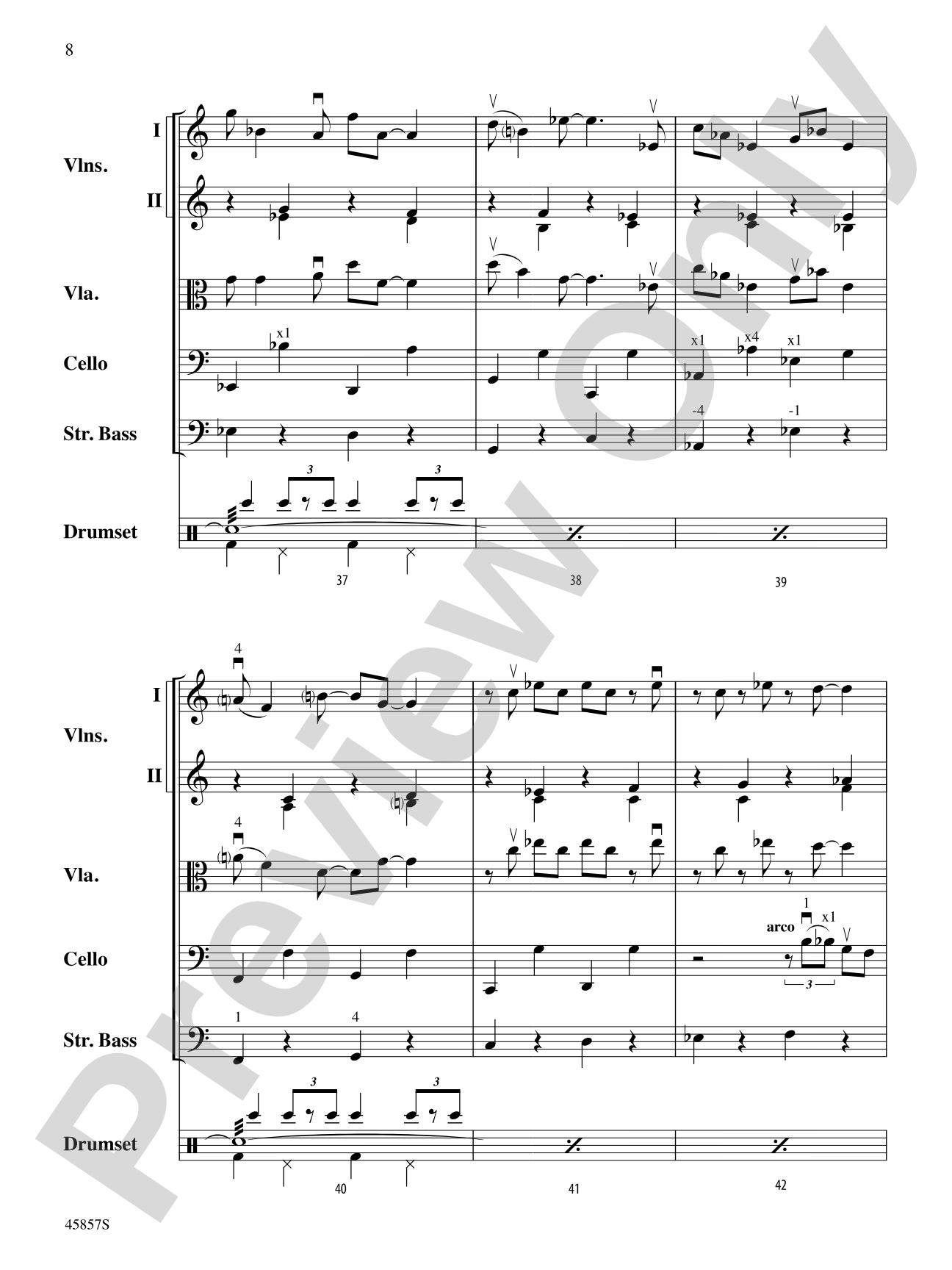 Fantastic Beasts and Where to Find Them: String Orchestra Conductor Score & Parts