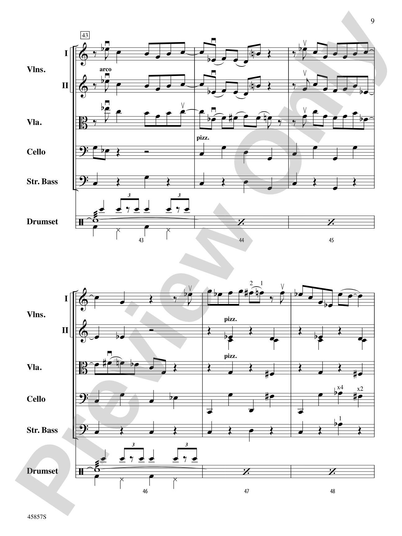 Fantastic Beasts and Where to Find Them: String Orchestra Conductor Score & Parts