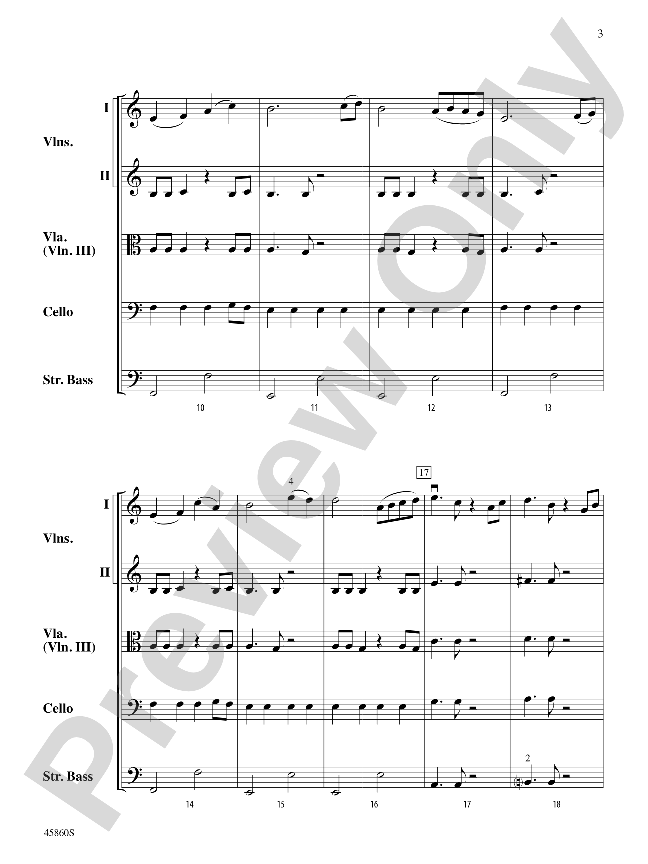 Midnight Adventure: String Orchestra Conductor Score & Parts