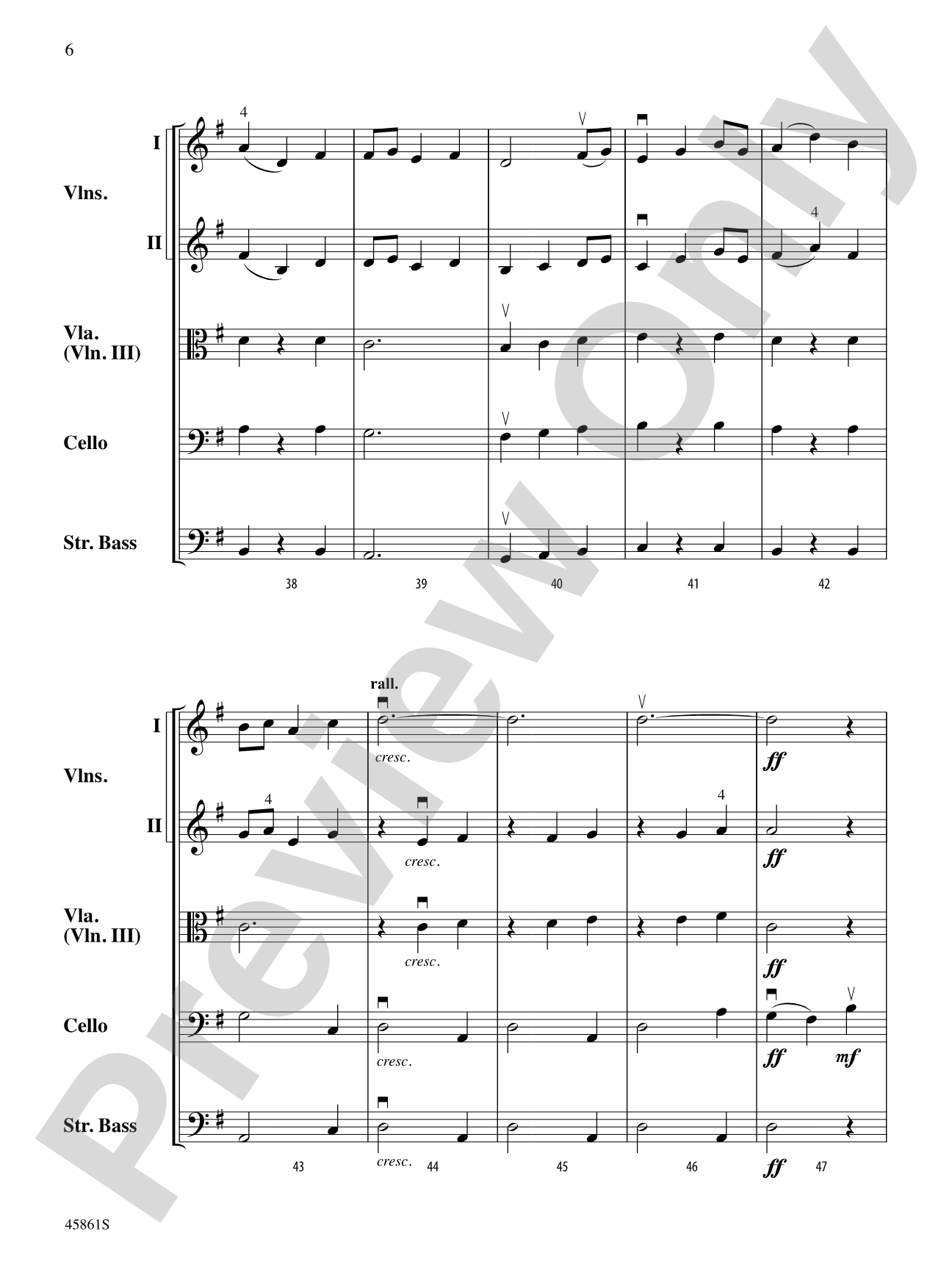 Beauteous Spirit: String Orchestra Conductor Score & Parts