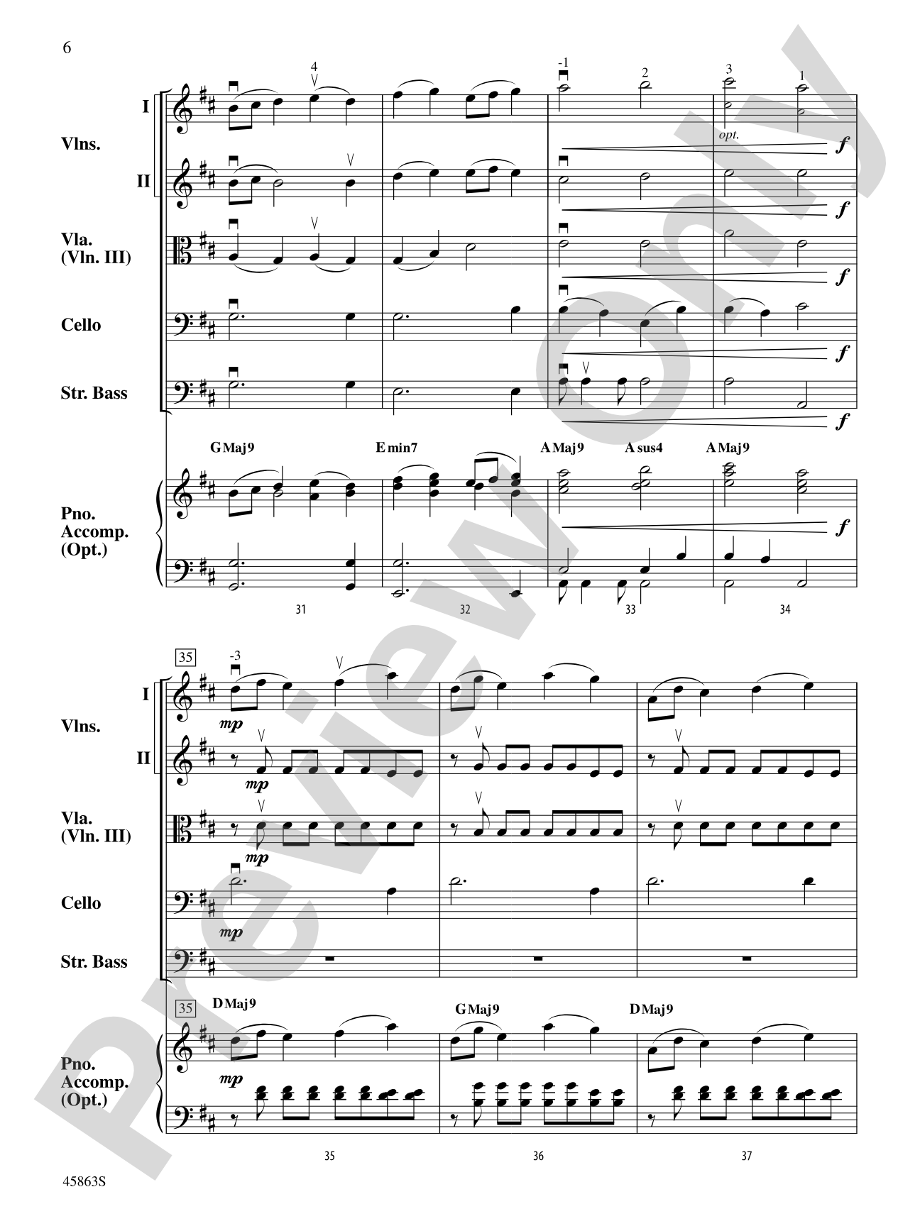 Dancing Kites: String Orchestra Conductor Score & Parts