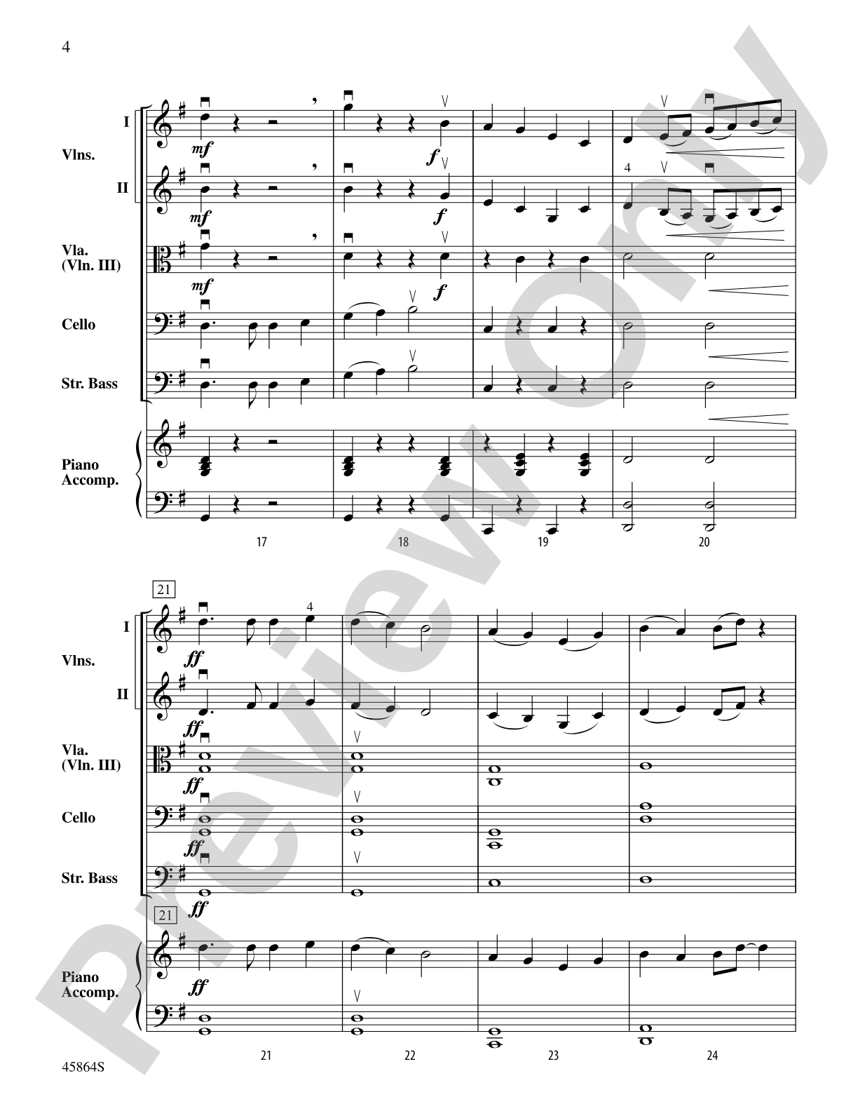 Two Celtic Dances: String Orchestra Conductor Score & Parts