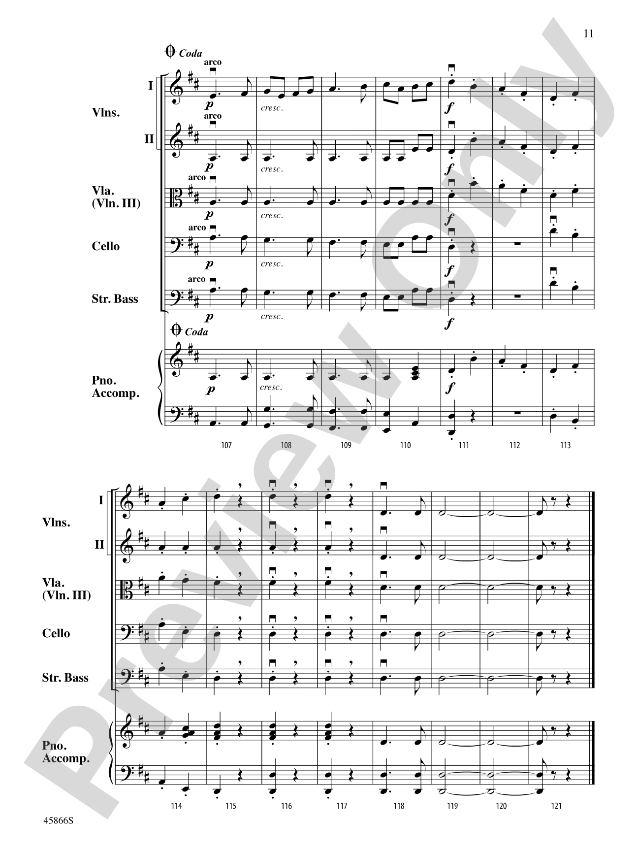 The Polka Dot Polka: String Orchestra Conductor Score & Parts