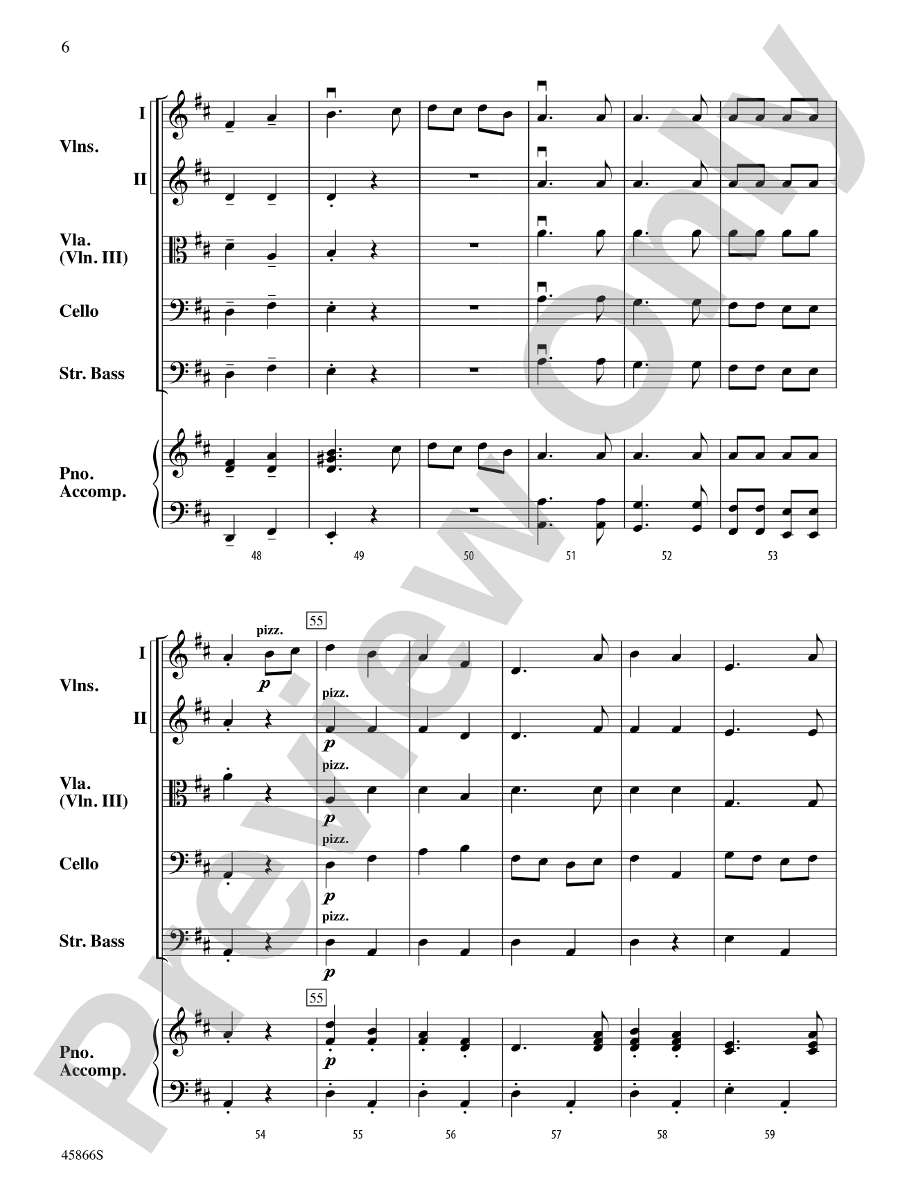 The Polka Dot Polka: String Orchestra Conductor Score & Parts