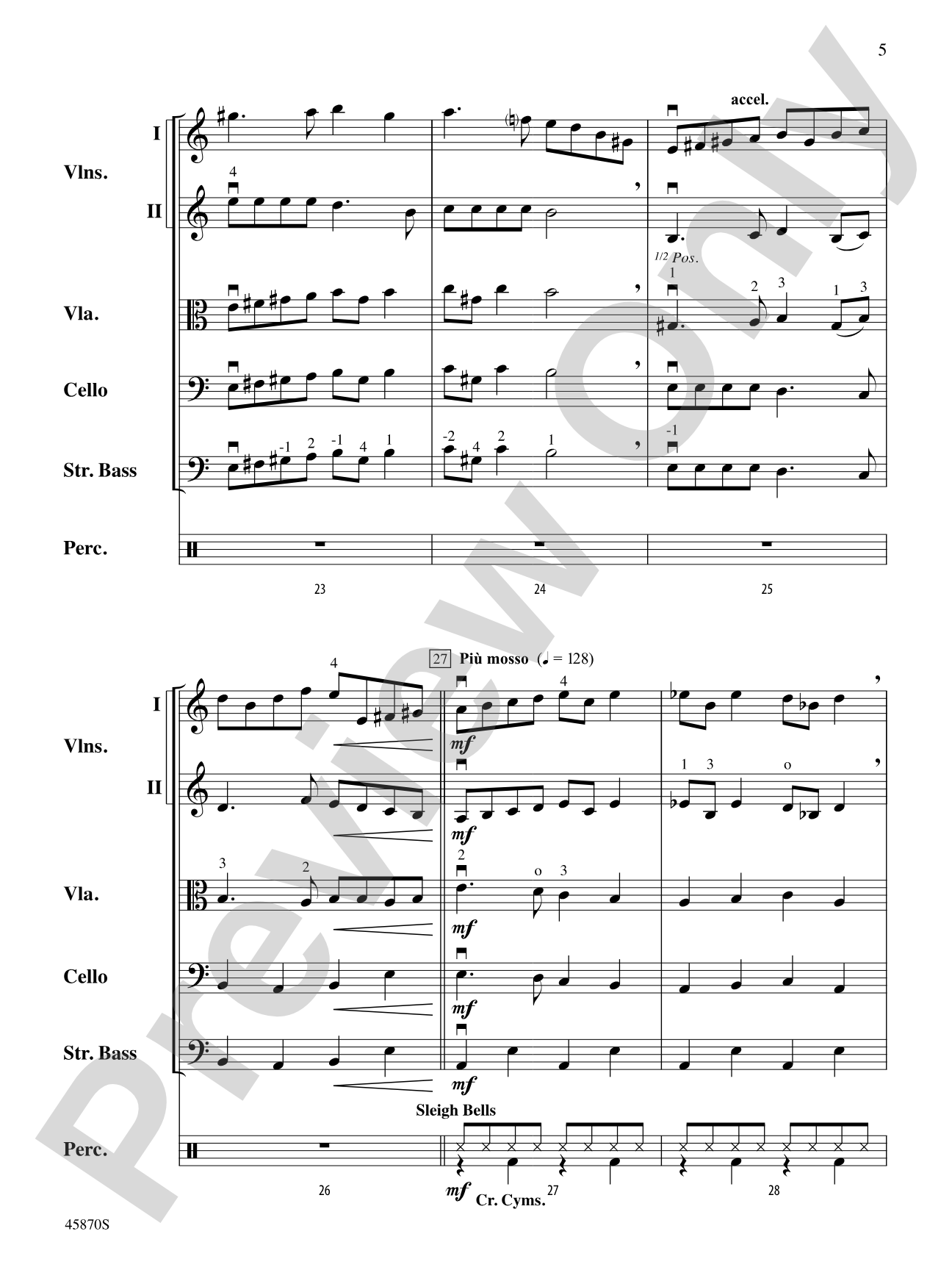 Deck the Hall of the Mountain King: String Orchestra Conductor Score & Parts