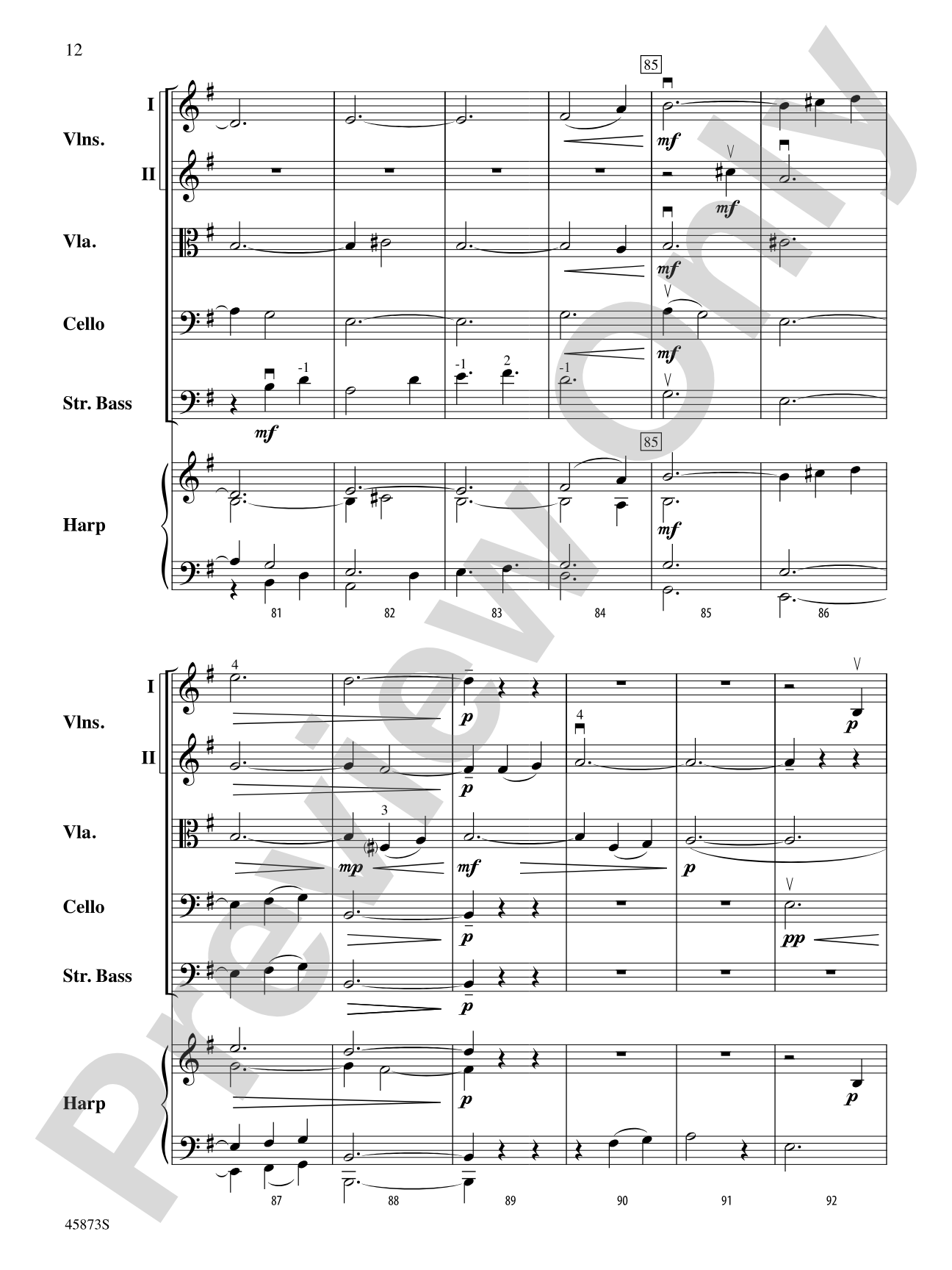 Rogue Rider: String Orchestra Conductor Score & Parts