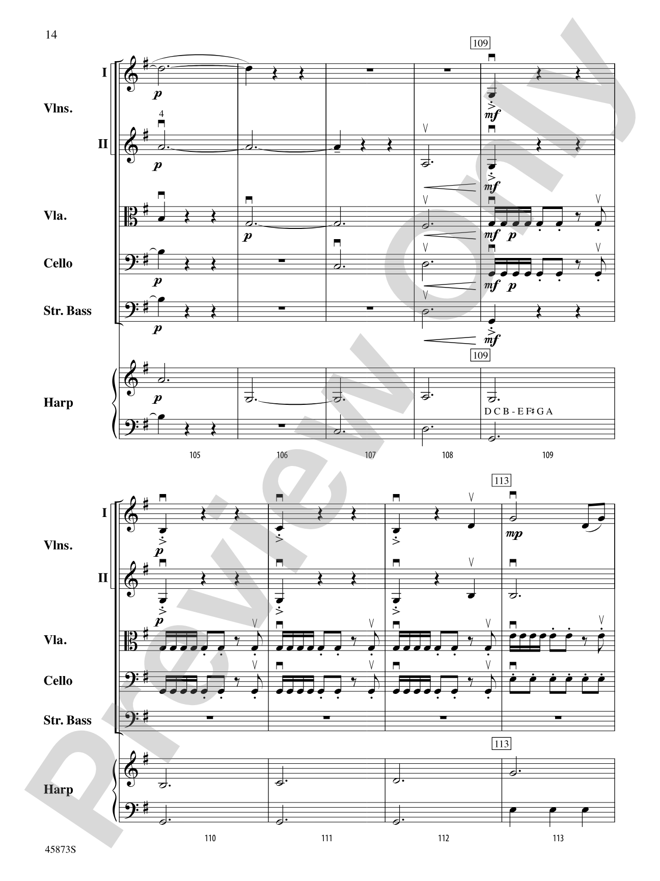 Rogue Rider: String Orchestra Conductor Score & Parts