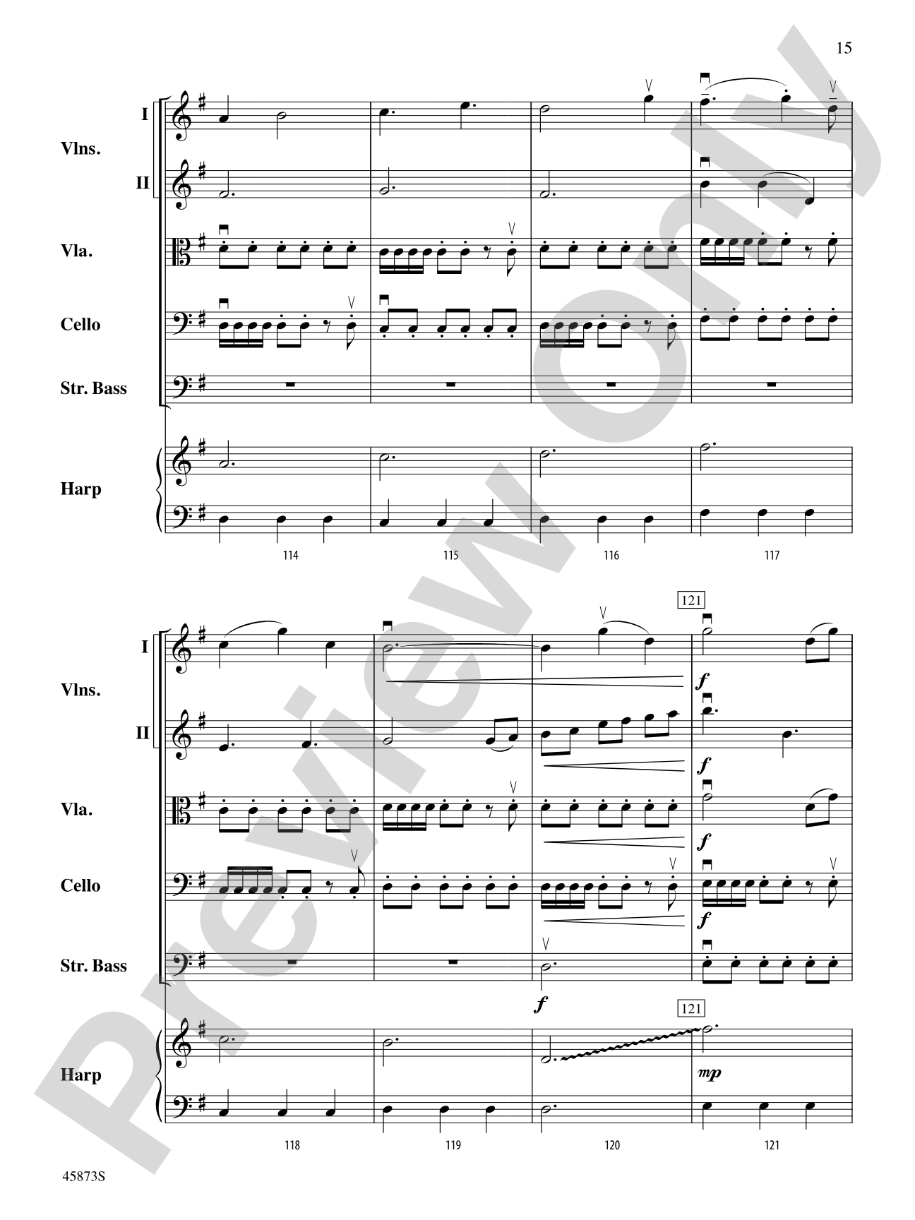 Rogue Rider: String Orchestra Conductor Score & Parts