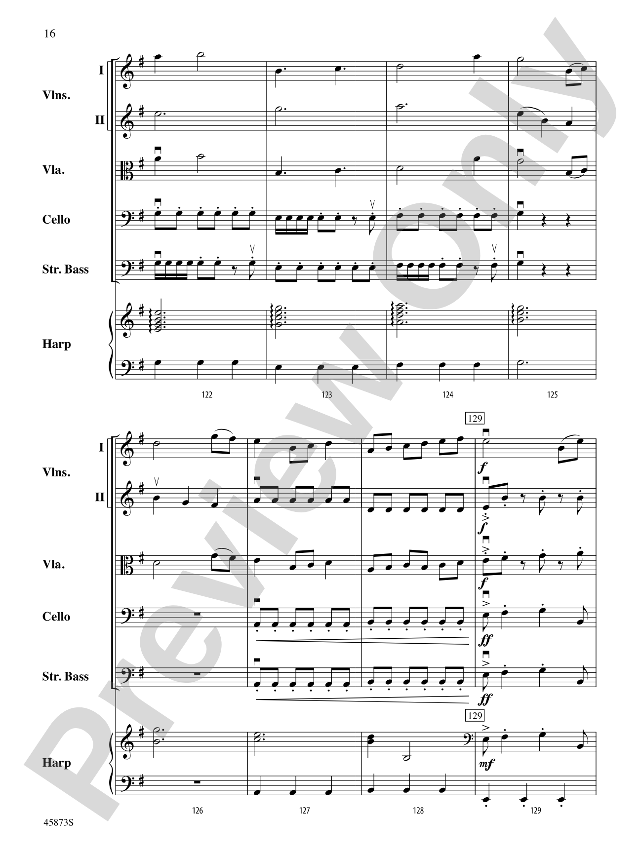 Rogue Rider: String Orchestra Conductor Score & Parts