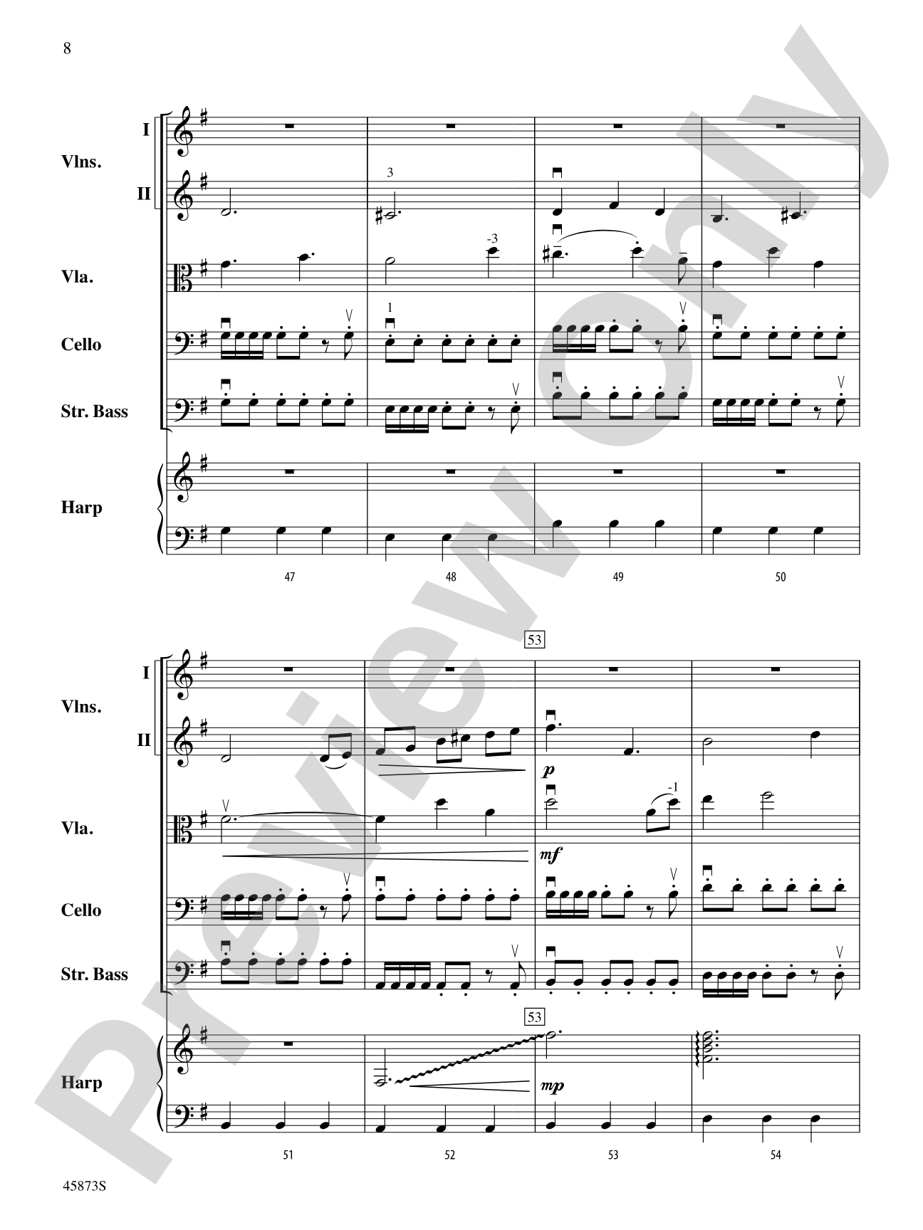 Rogue Rider: String Orchestra Conductor Score & Parts