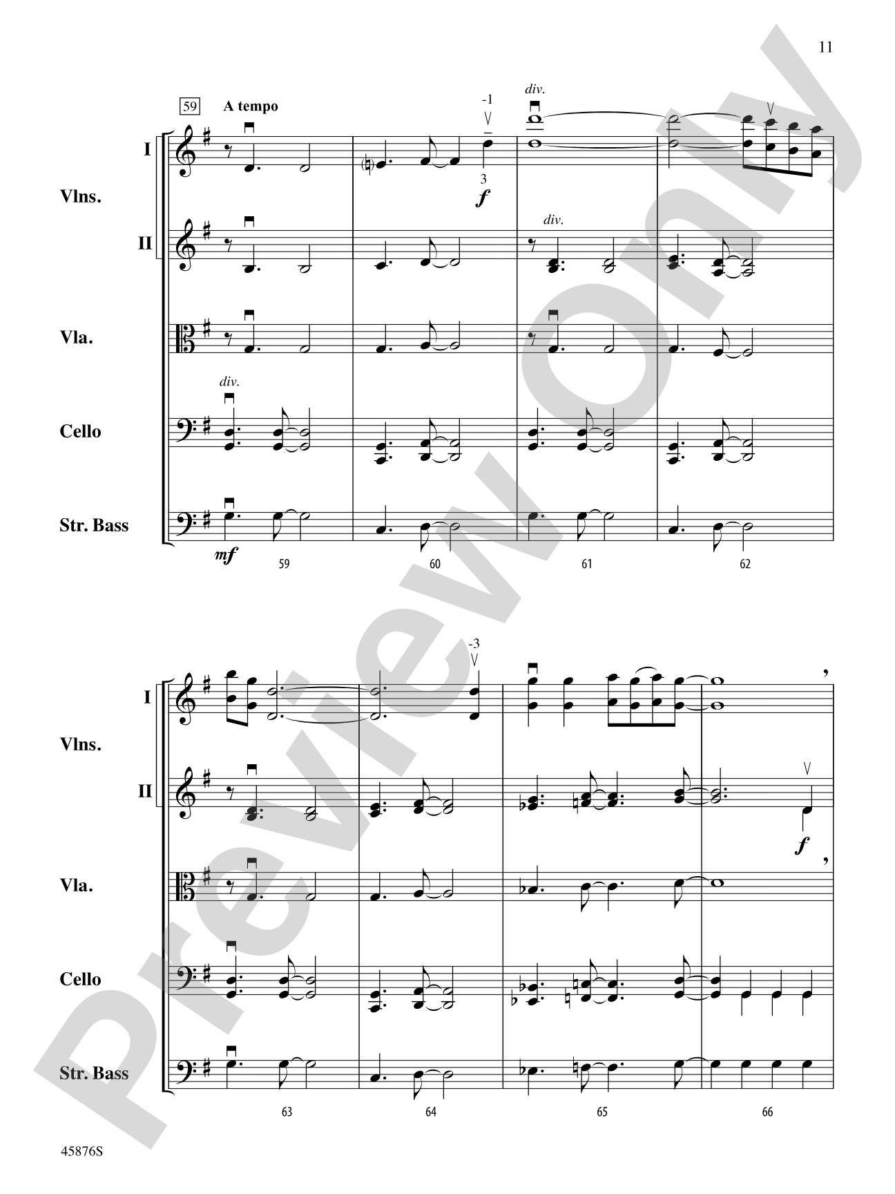 Big Sky Country: String Orchestra Conductor Score & Parts