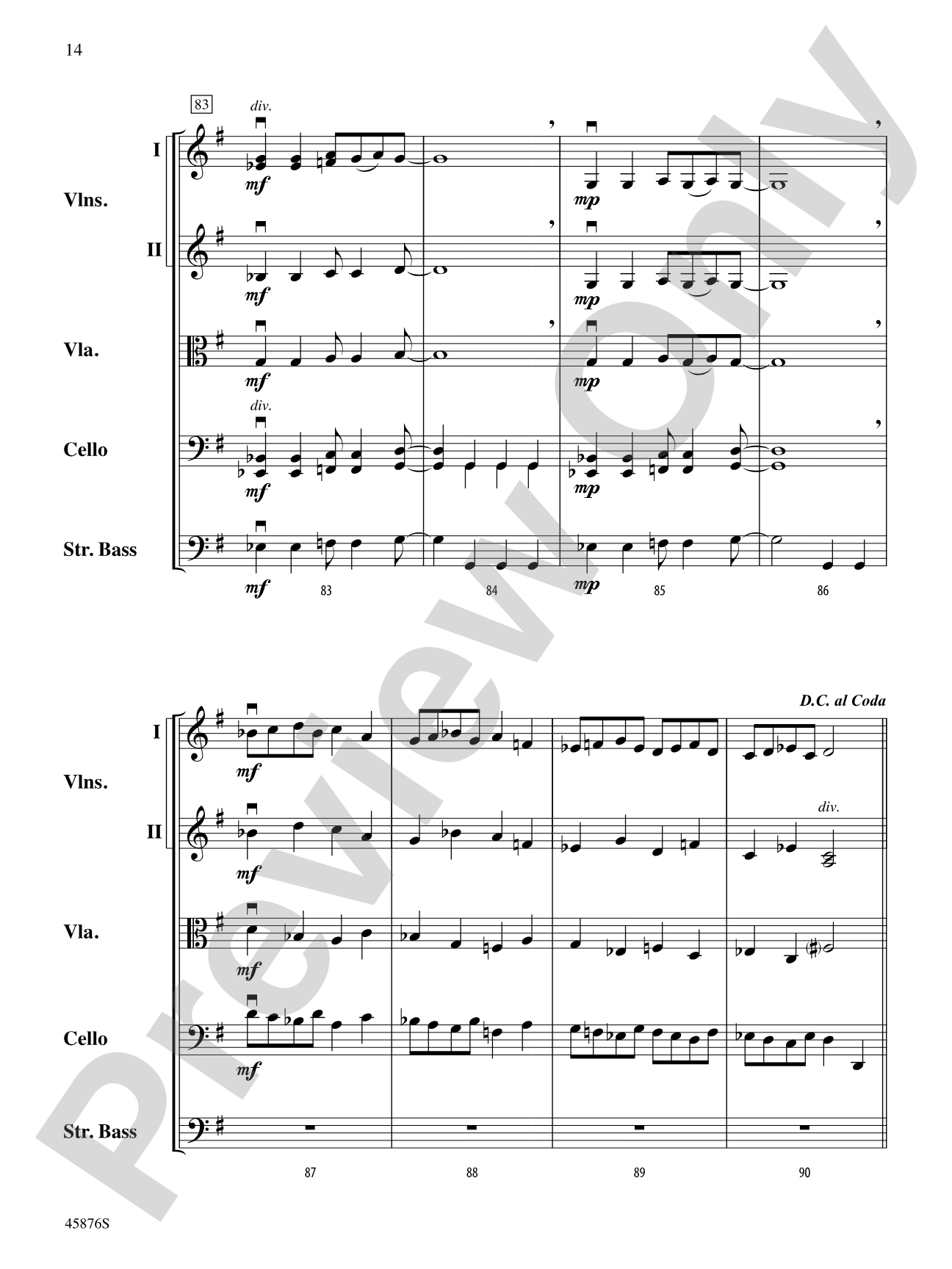 Big Sky Country: String Orchestra Conductor Score & Parts
