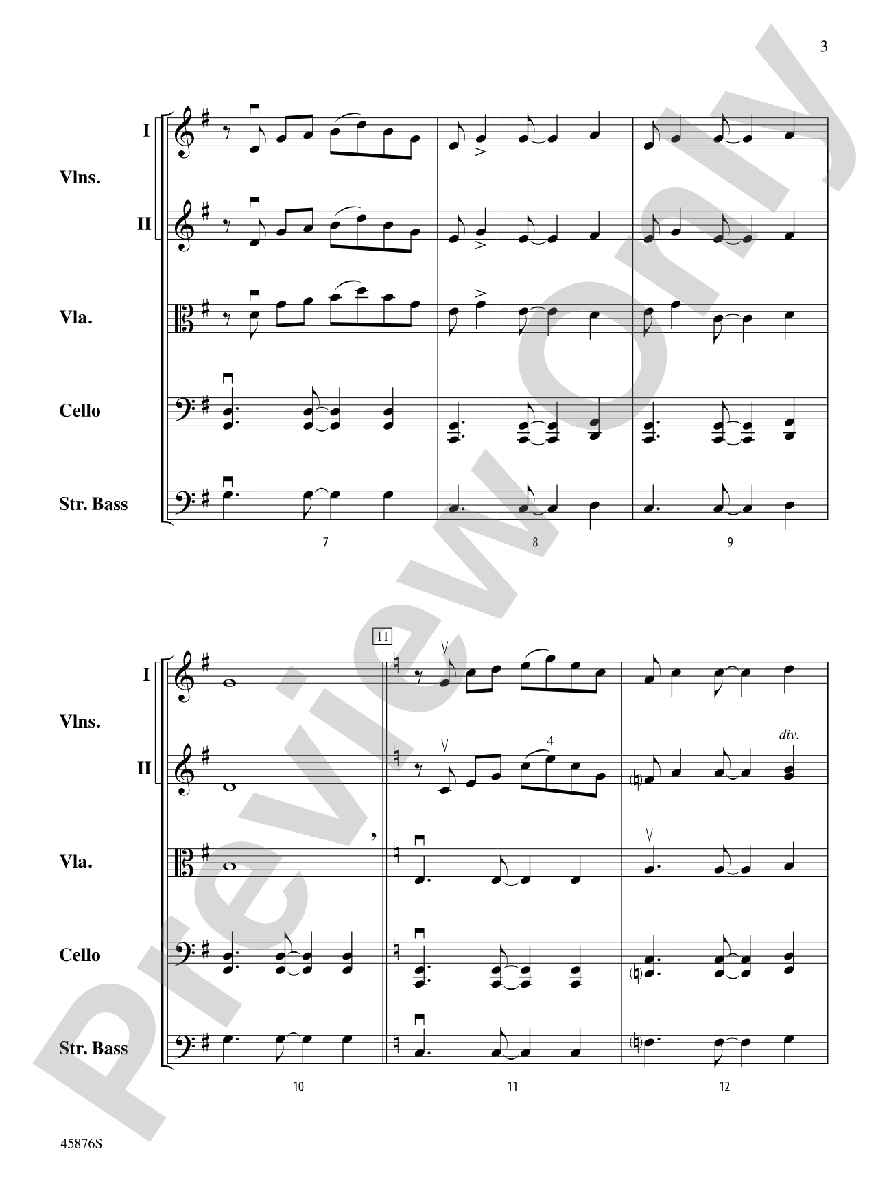 Big Sky Country: String Orchestra Conductor Score & Parts