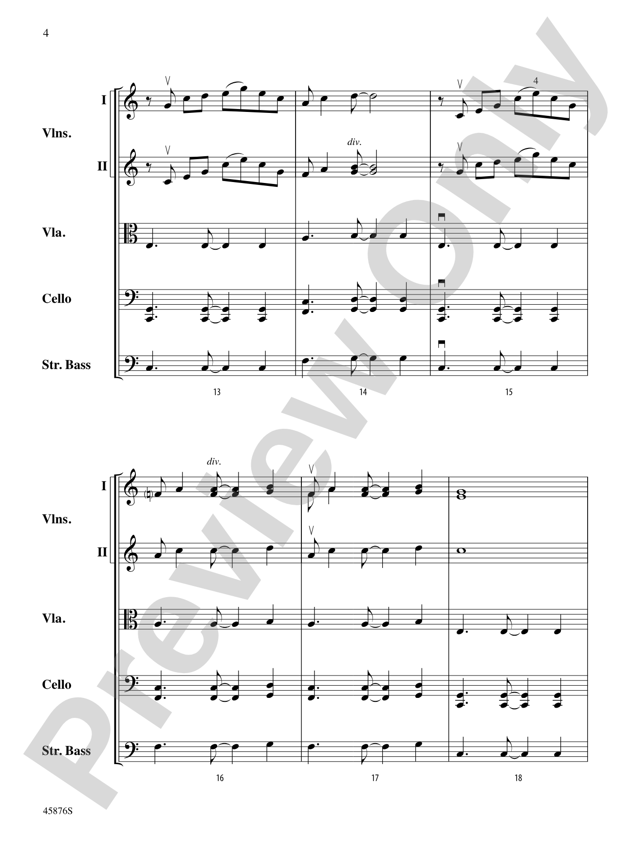 Big Sky Country: String Orchestra Conductor Score & Parts