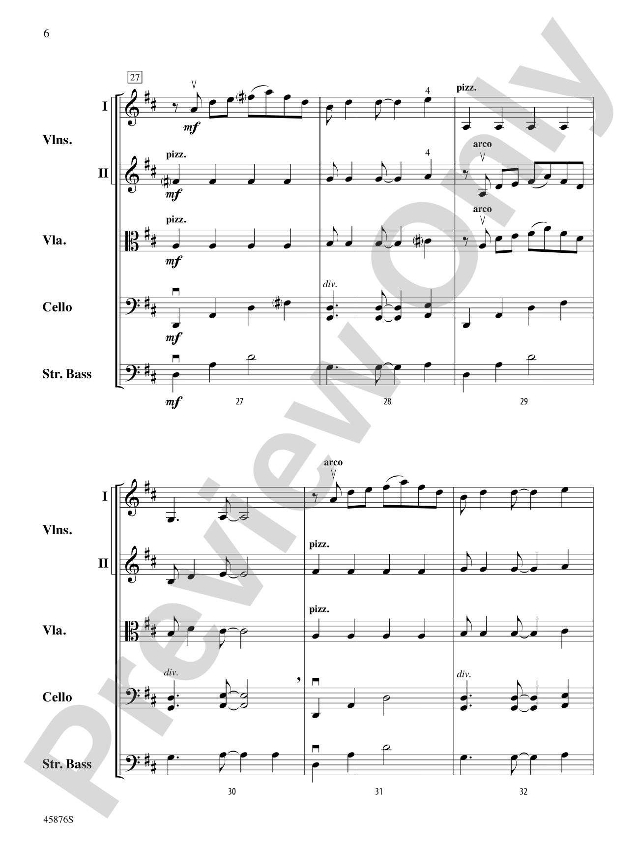 Big Sky Country: String Orchestra Conductor Score & Parts