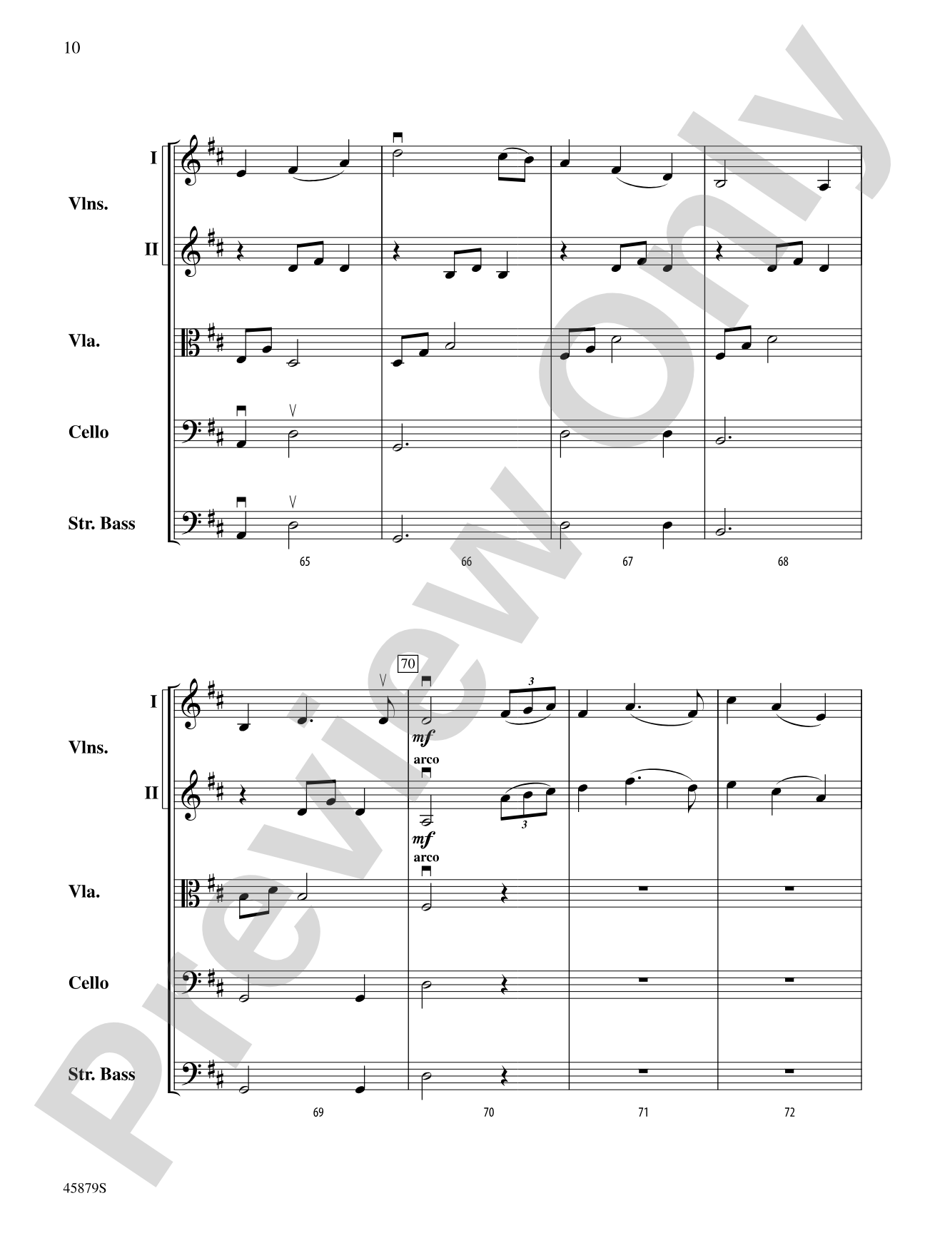 Gaelic Trilogy: String Orchestra Conductor Score & Parts