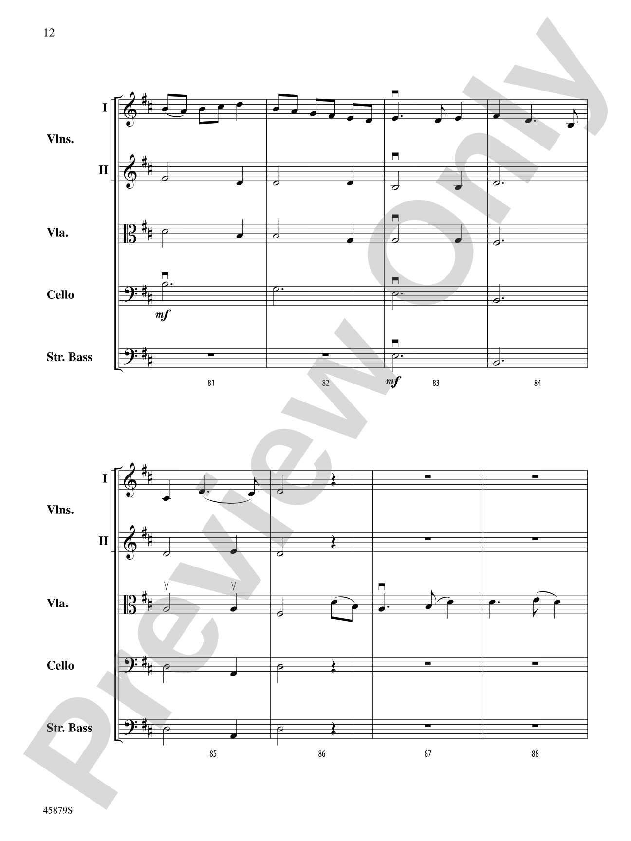 Gaelic Trilogy: String Orchestra Conductor Score & Parts