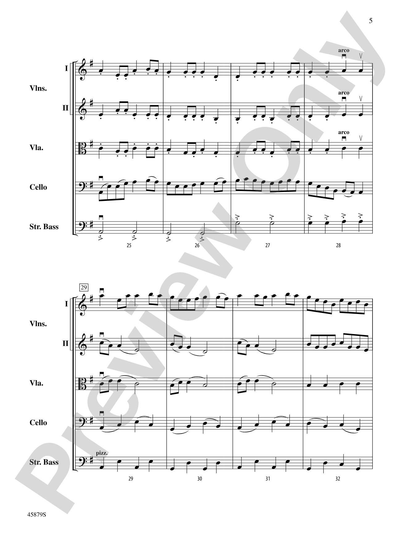 Gaelic Trilogy: String Orchestra Conductor Score & Parts