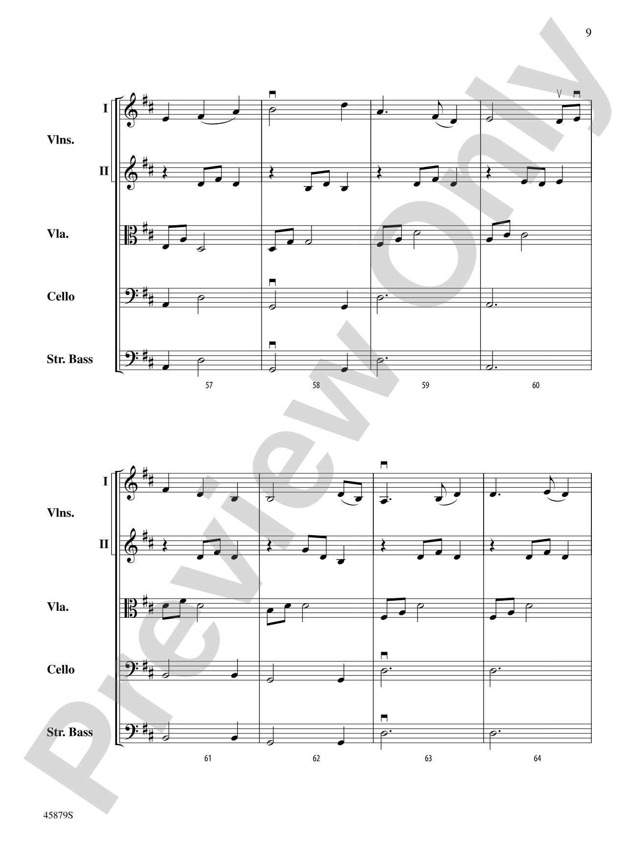Gaelic Trilogy: String Orchestra Conductor Score & Parts