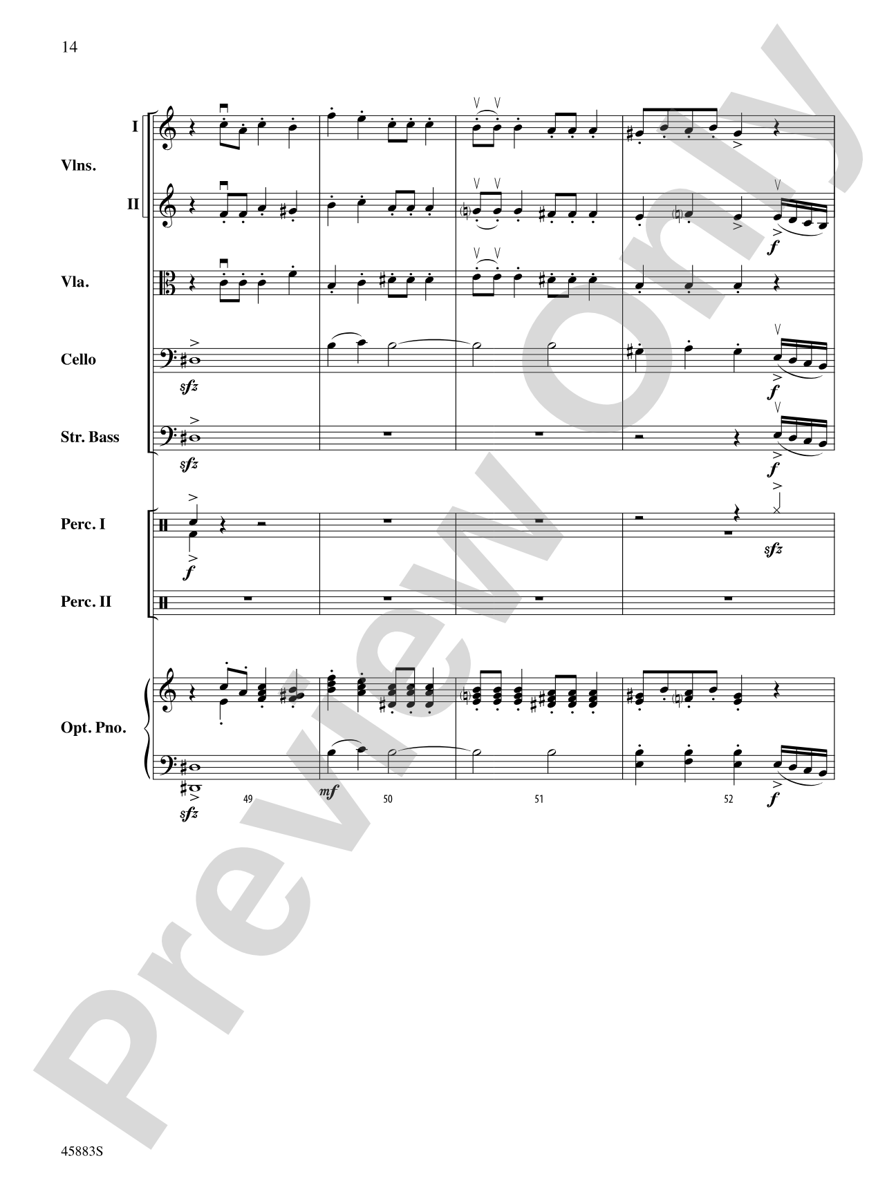 Secret Agent Sugar Plum: String Orchestra Conductor Score & Parts