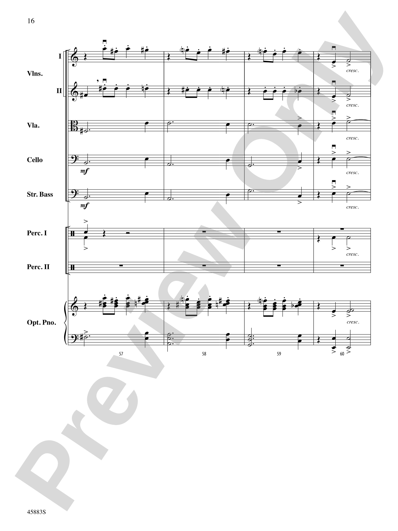 Secret Agent Sugar Plum: String Orchestra Conductor Score & Parts