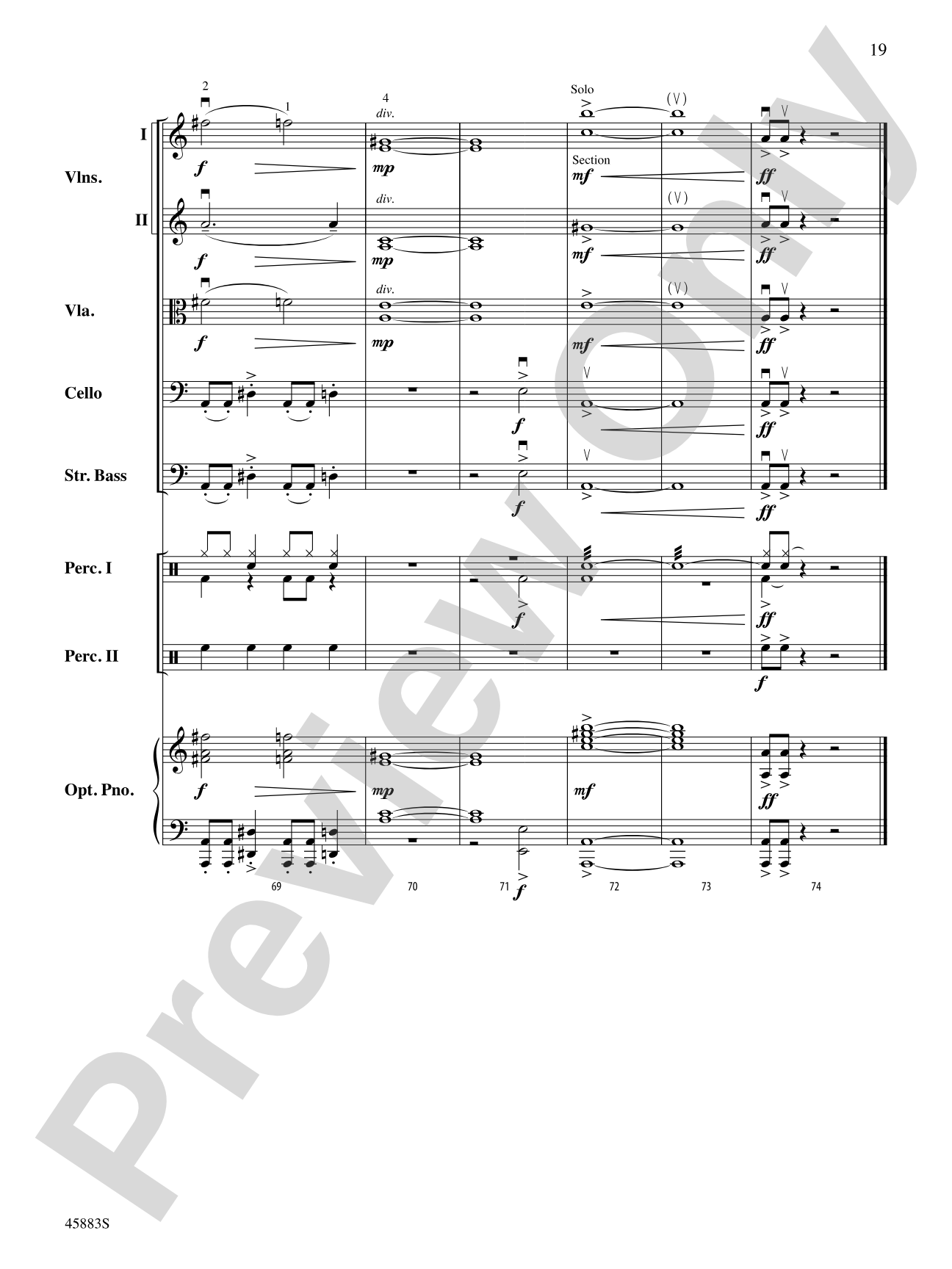 Secret Agent Sugar Plum: String Orchestra Conductor Score & Parts