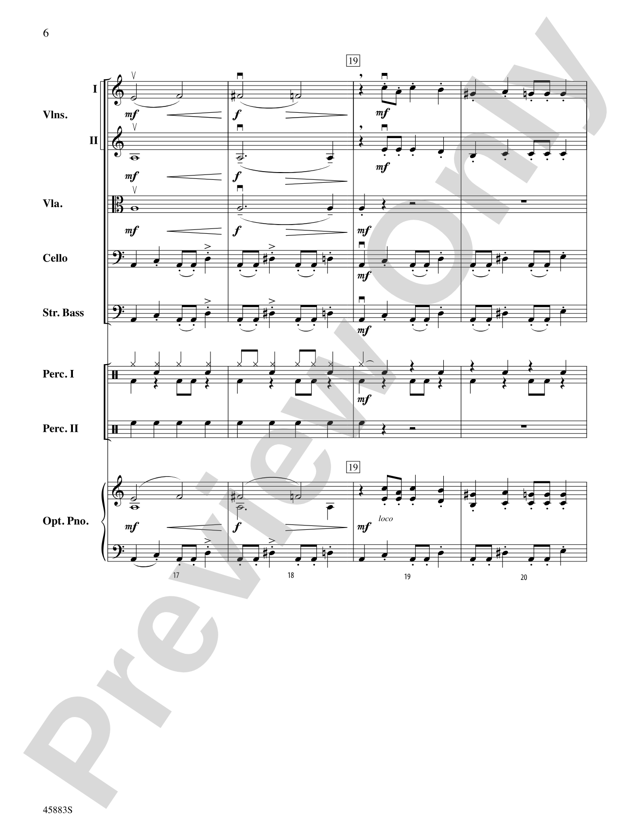 Secret Agent Sugar Plum: String Orchestra Conductor Score & Parts