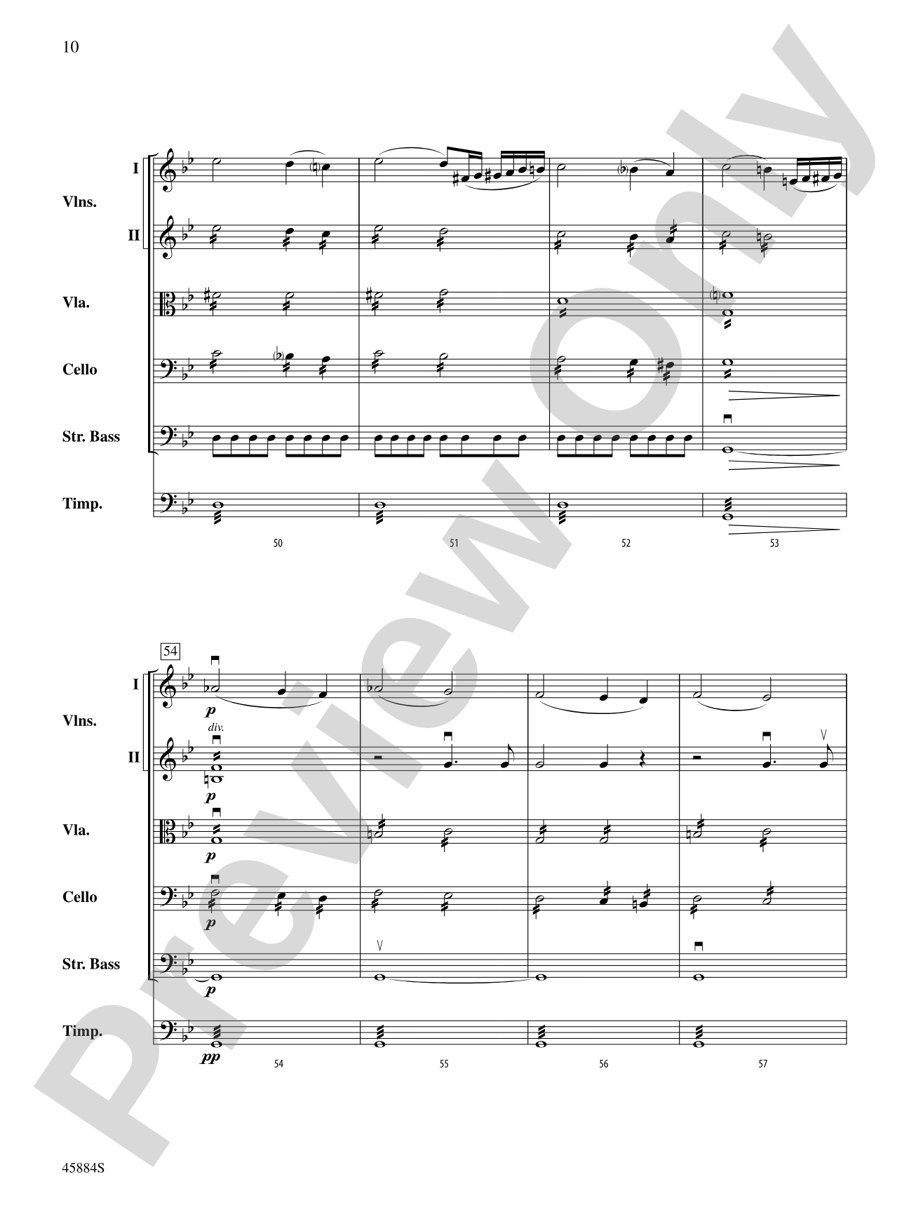 Day of Wrath: String Orchestra Conductor Score & Parts