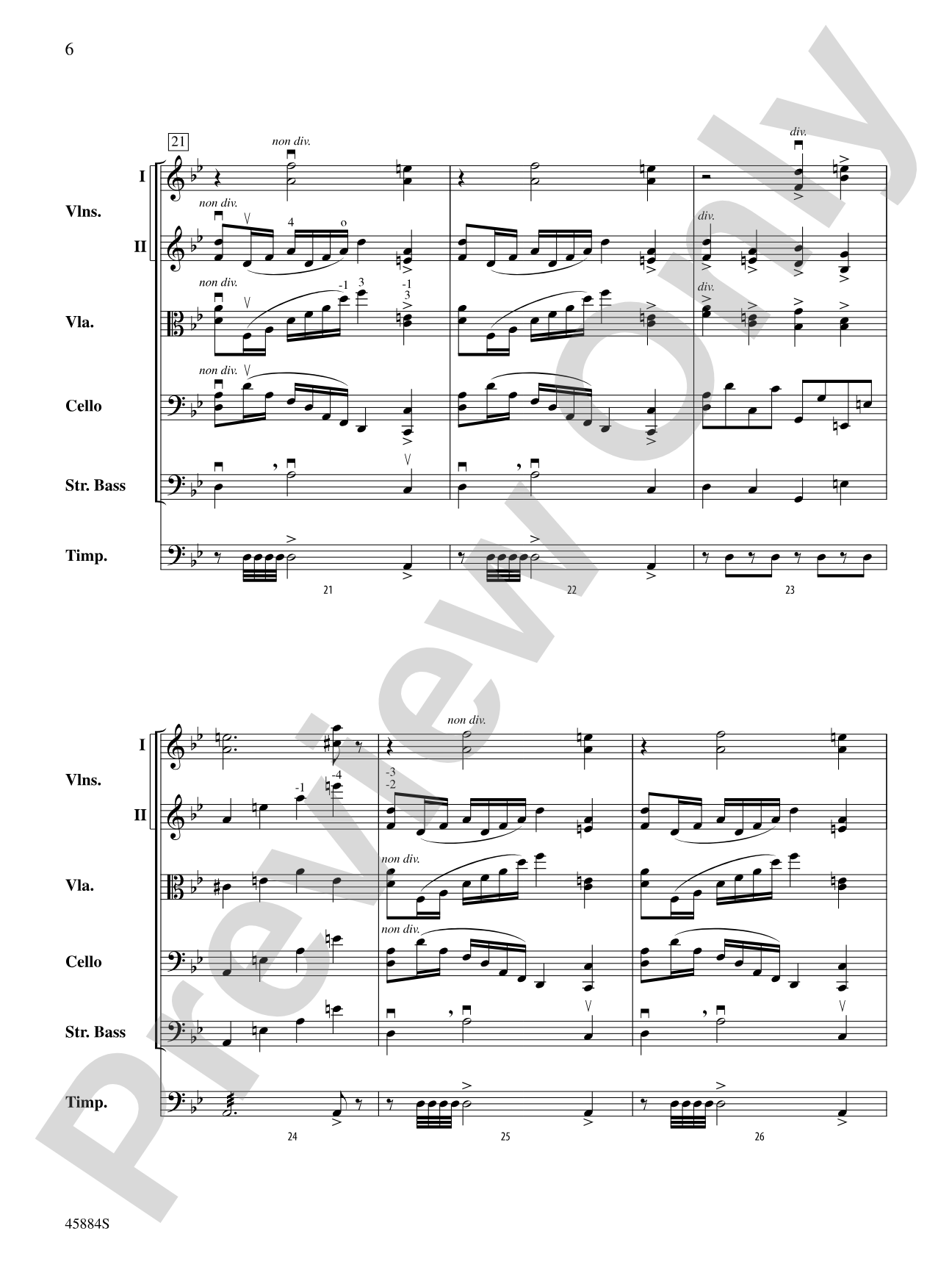 Day of Wrath: String Orchestra Conductor Score & Parts