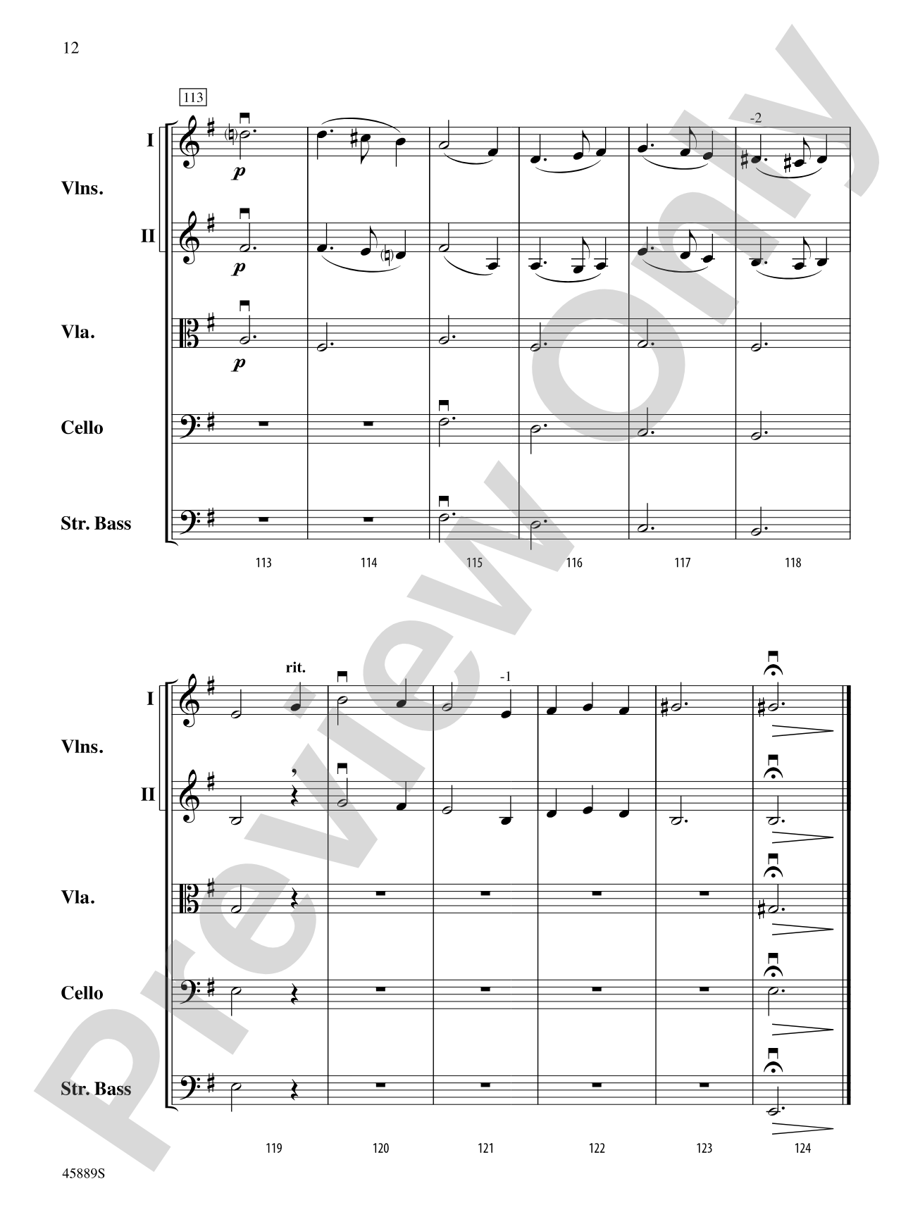 A Child for Three Kings: String Orchestra Conductor Score & Parts