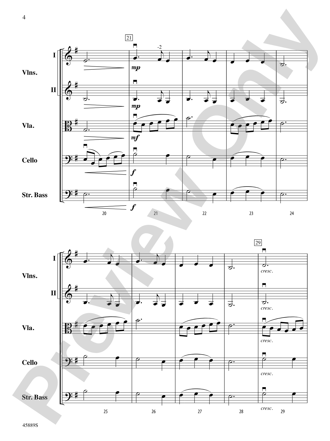 A Child for Three Kings: String Orchestra Conductor Score & Parts