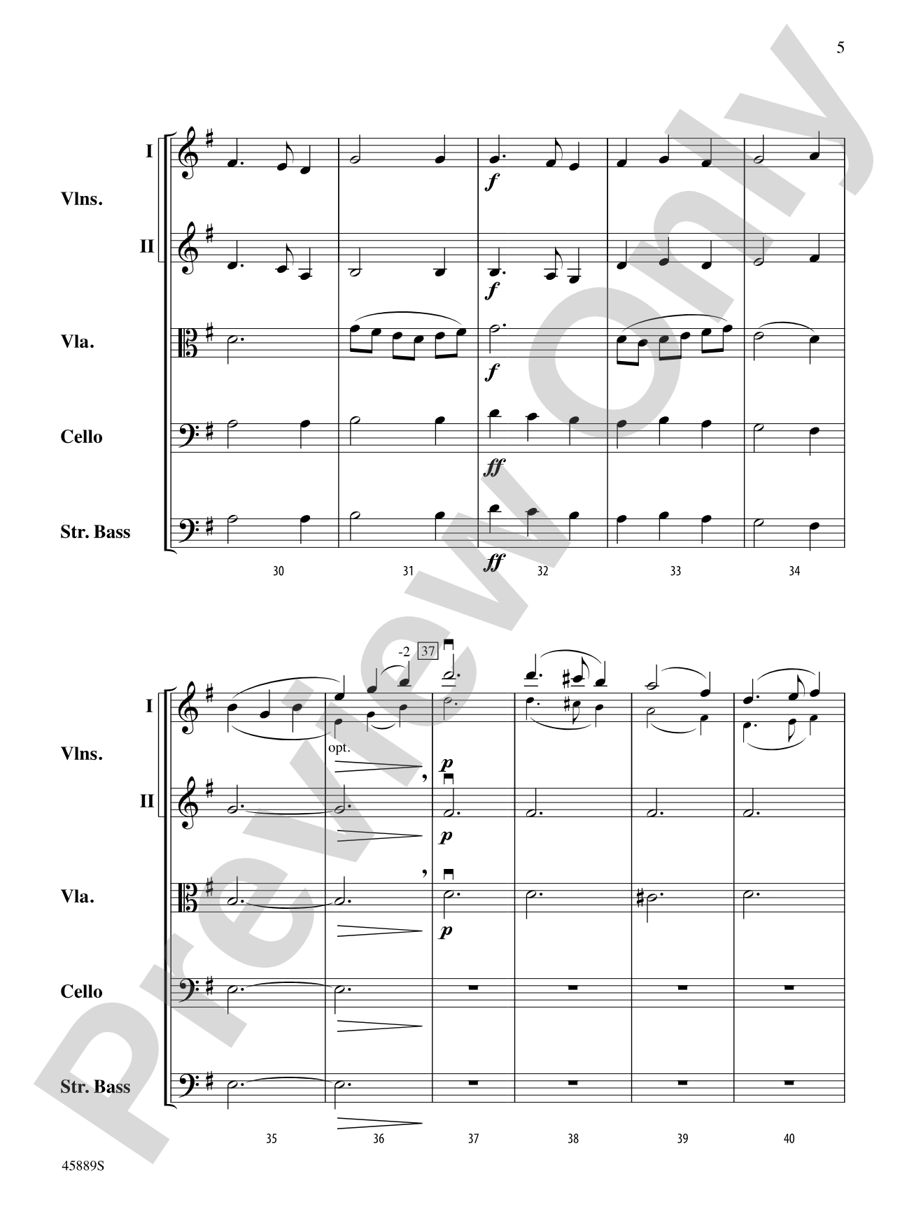 A Child for Three Kings: String Orchestra Conductor Score & Parts