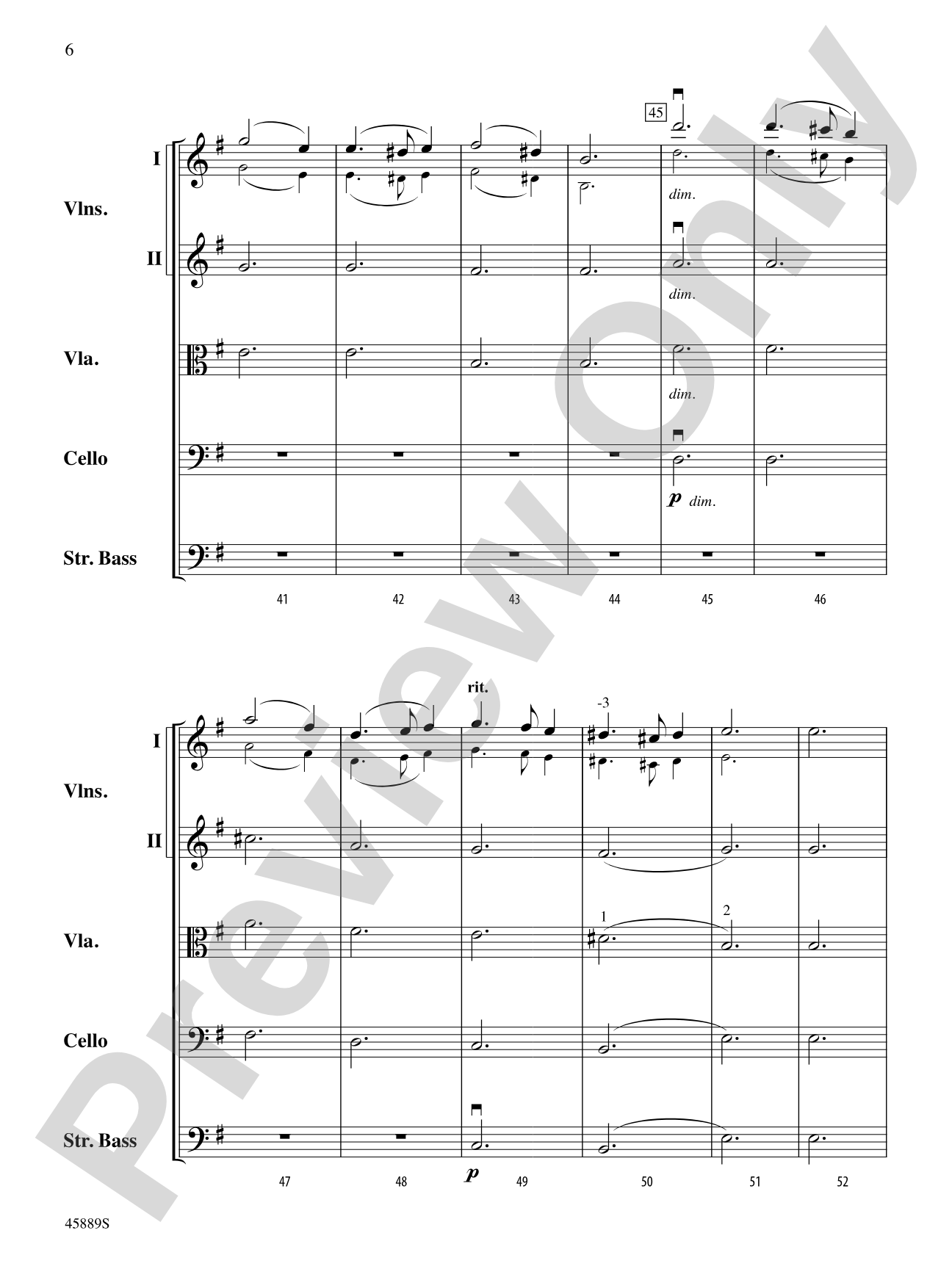 A Child for Three Kings: String Orchestra Conductor Score & Parts
