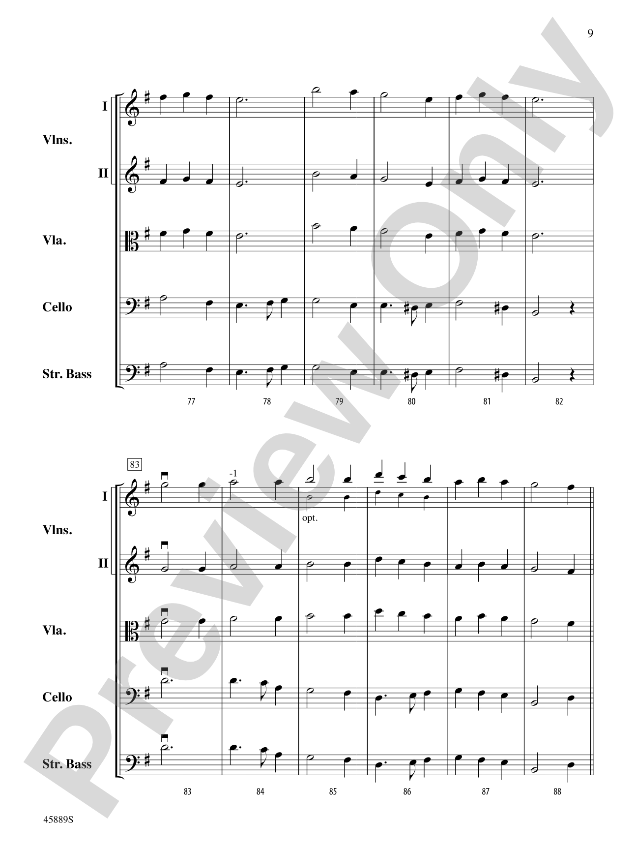 A Child for Three Kings: String Orchestra Conductor Score & Parts