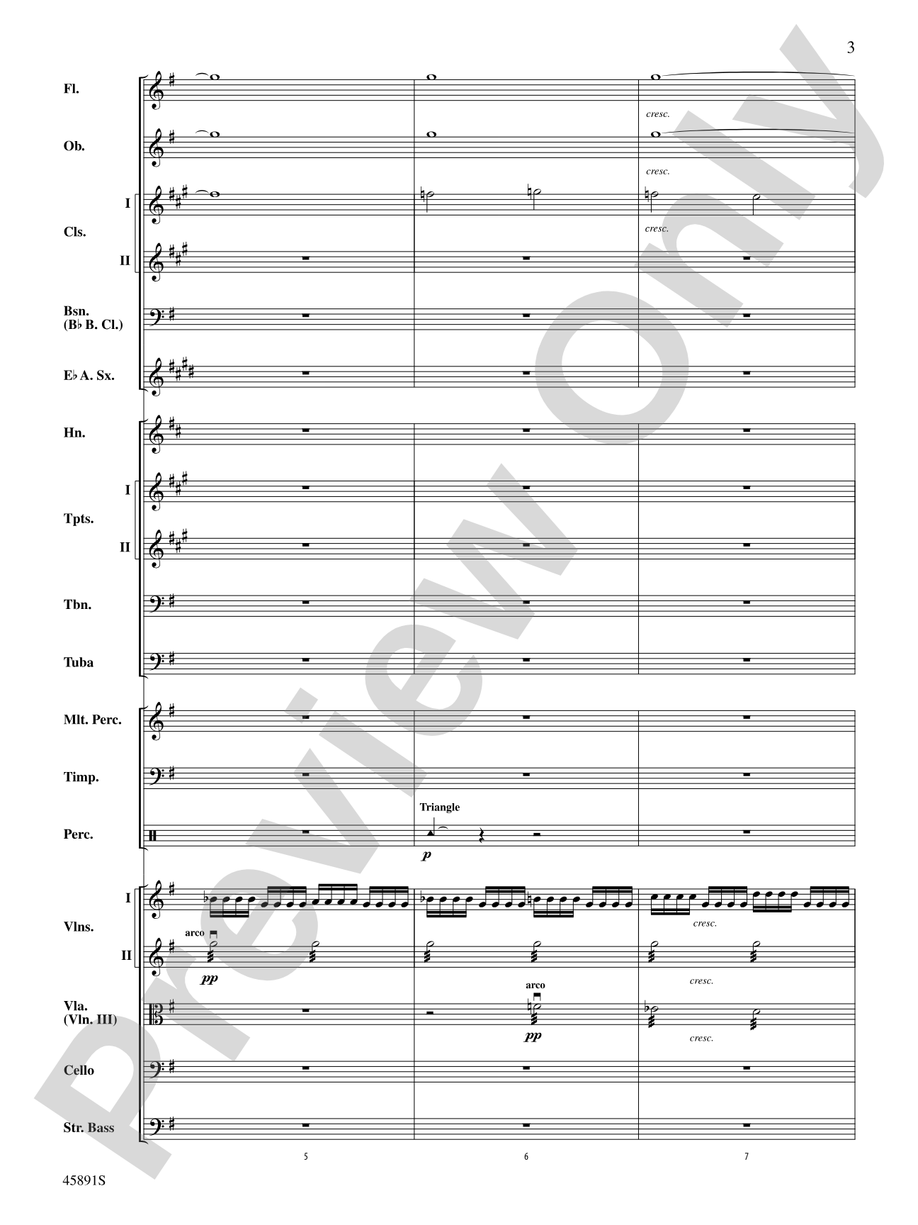Dance of the Hours: Full Orchestra Conductor Score & Parts