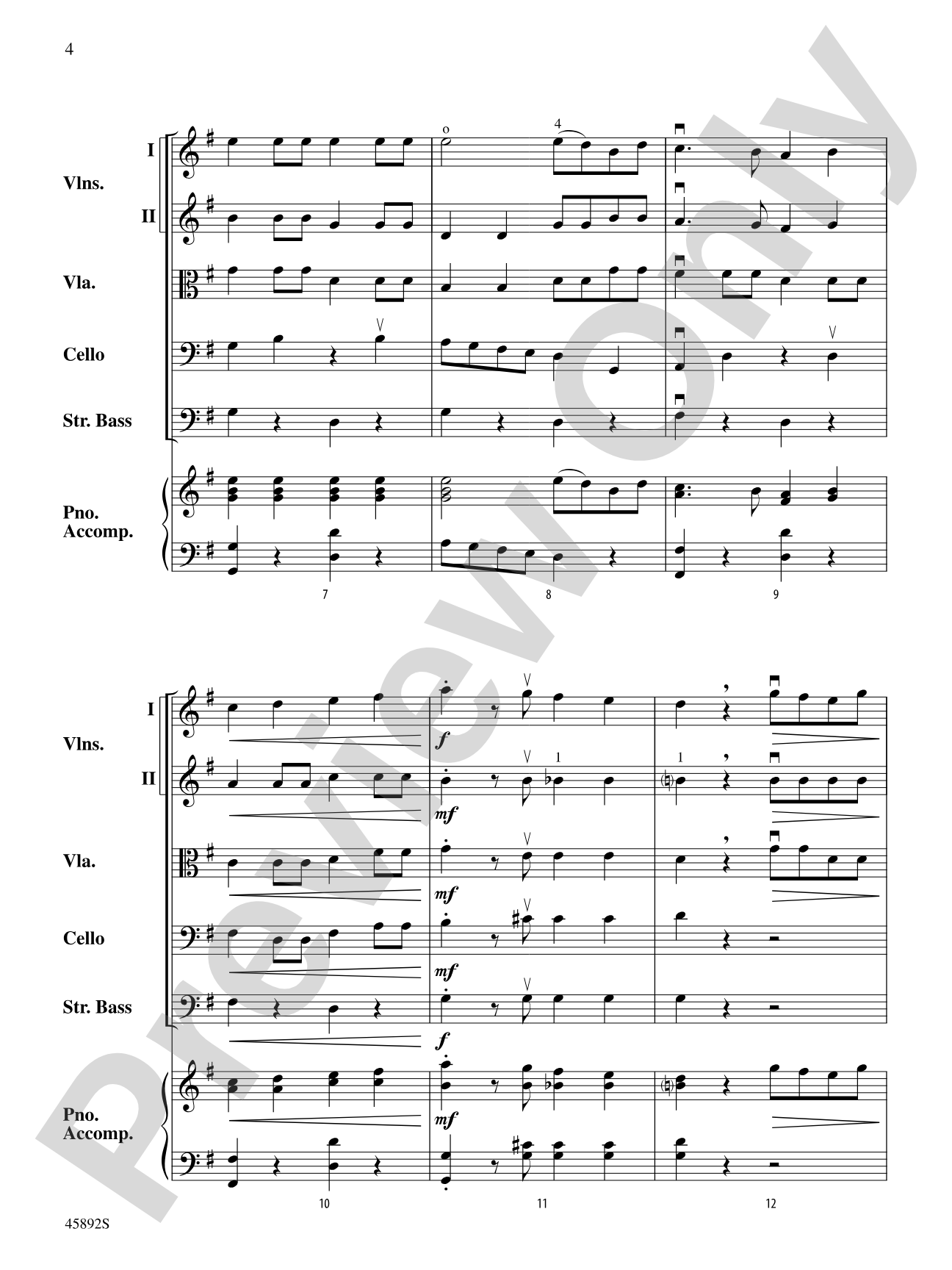 Klondike Fiddles: String Orchestra Conductor Score & Parts