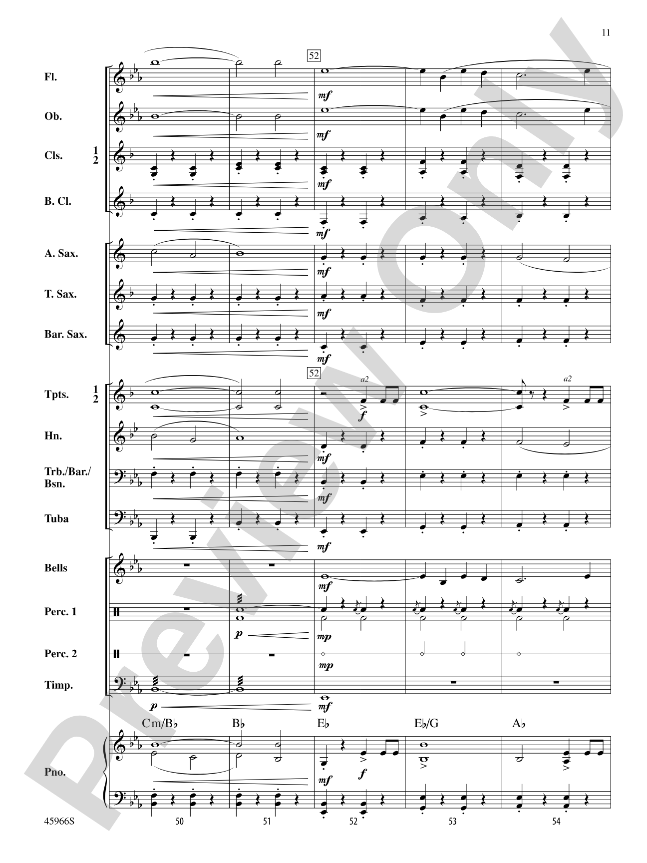 Southampton March: Concert Band Conductor Score & Parts
