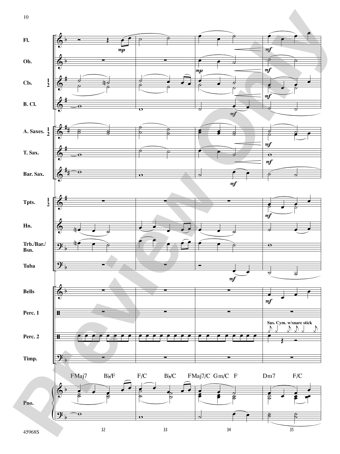 A Song of Hanukkah: Concert Band Conductor Score & Parts