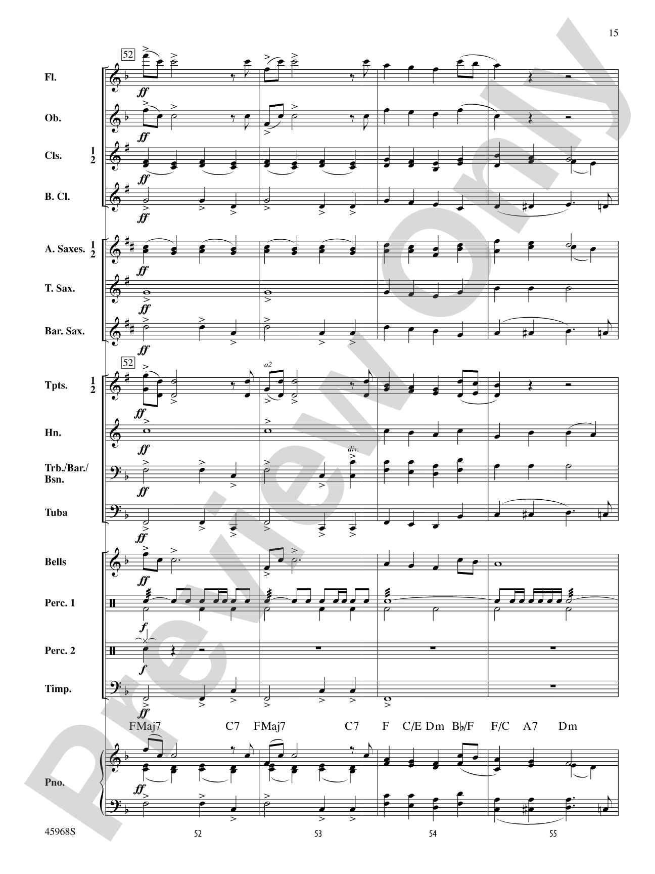 A Song of Hanukkah: Concert Band Conductor Score & Parts