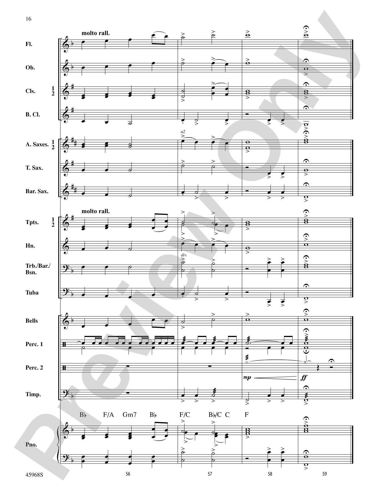 A Song of Hanukkah: Concert Band Conductor Score & Parts