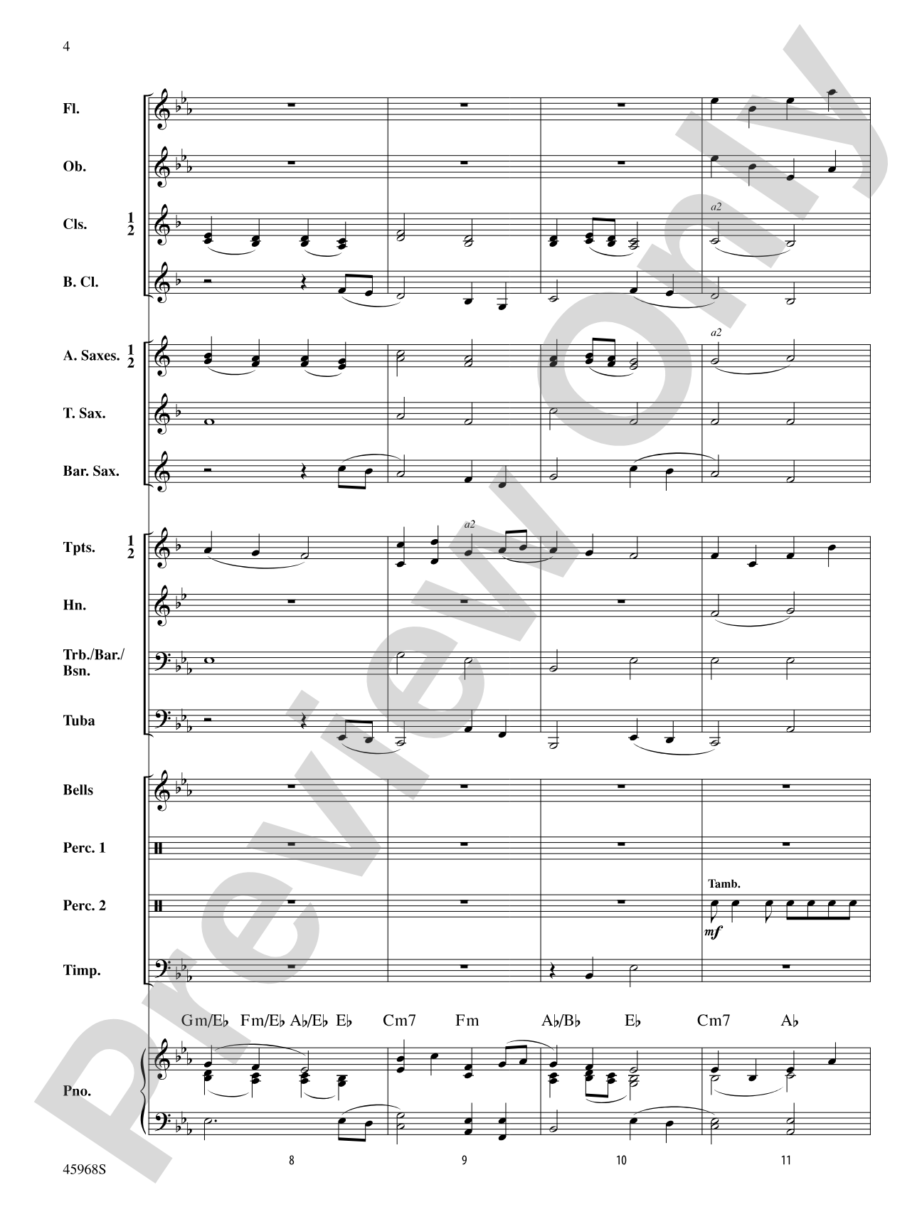 A Song of Hanukkah: Concert Band Conductor Score & Parts