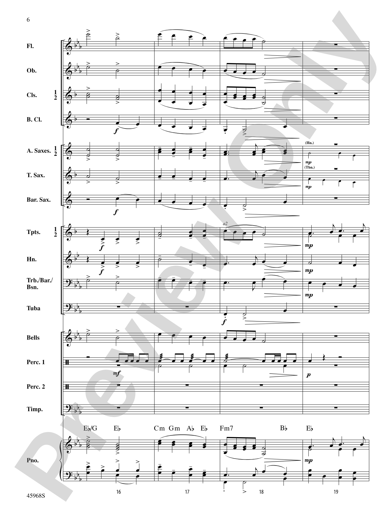 A Song of Hanukkah: Concert Band Conductor Score & Parts