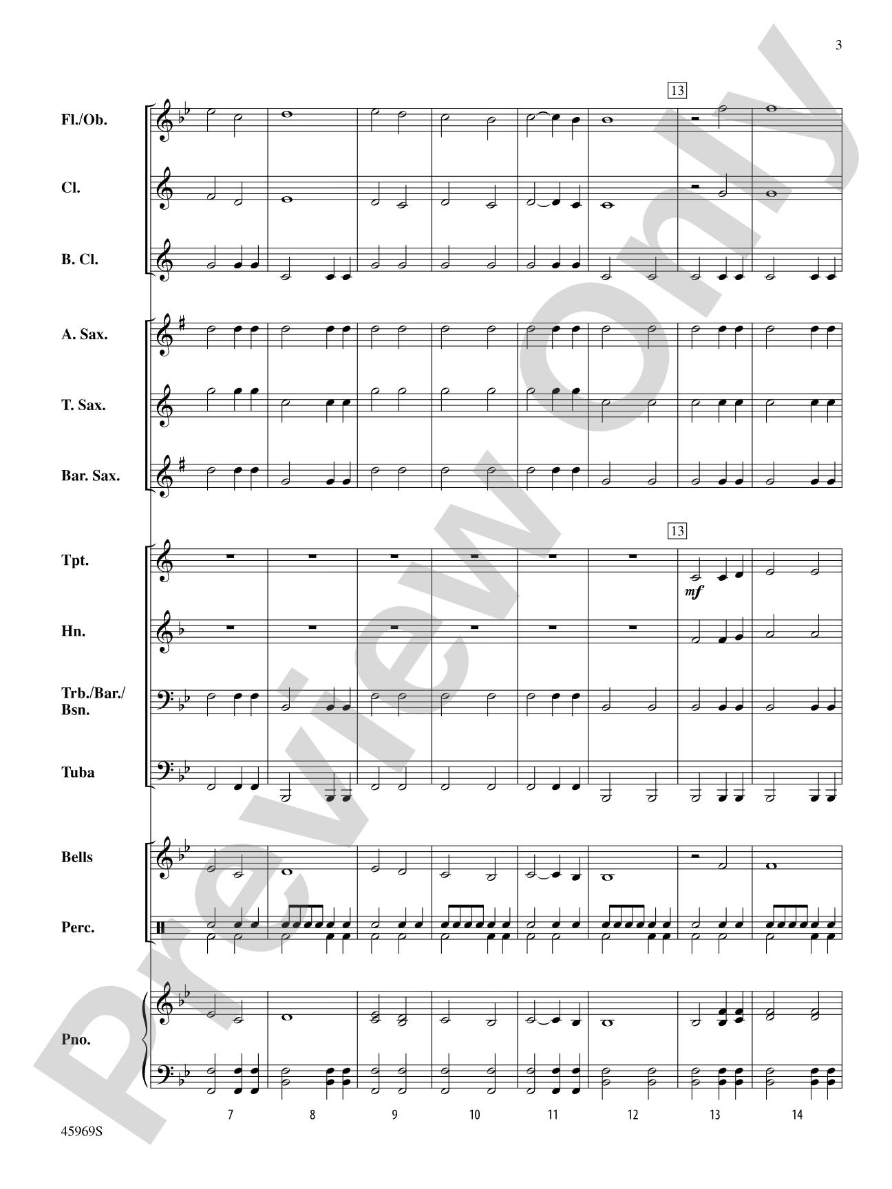 Renaissance Fair: Concert Band Conductor Score & Parts