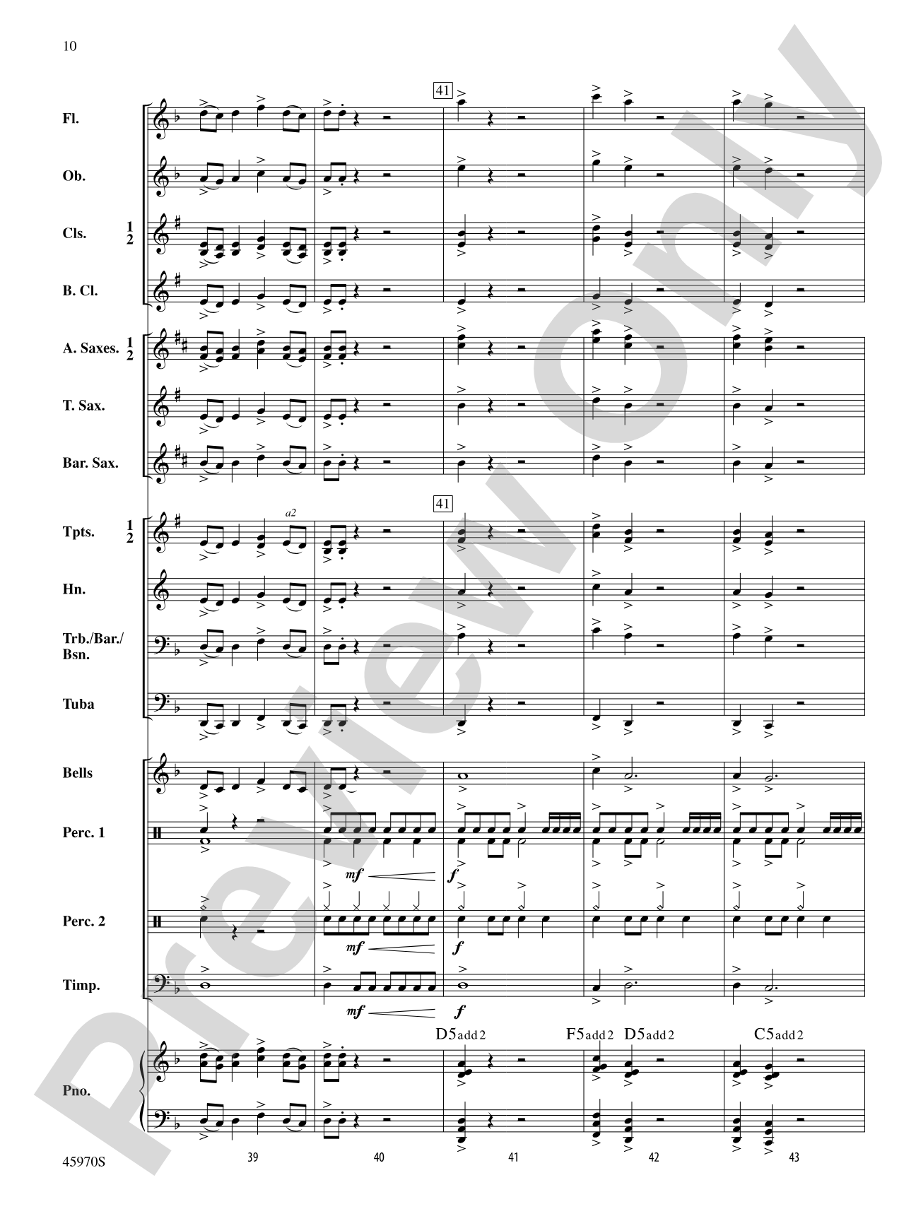 Shadow Warriors: Concert Band Conductor Score & Parts