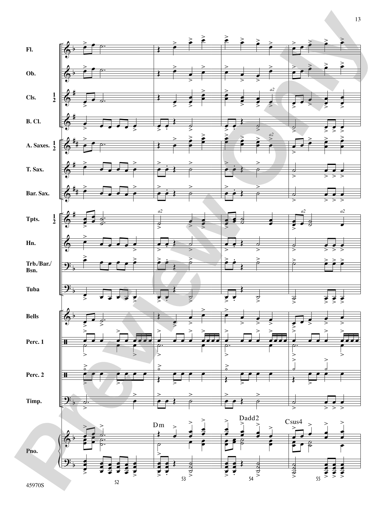 Shadow Warriors: Concert Band Conductor Score & Parts