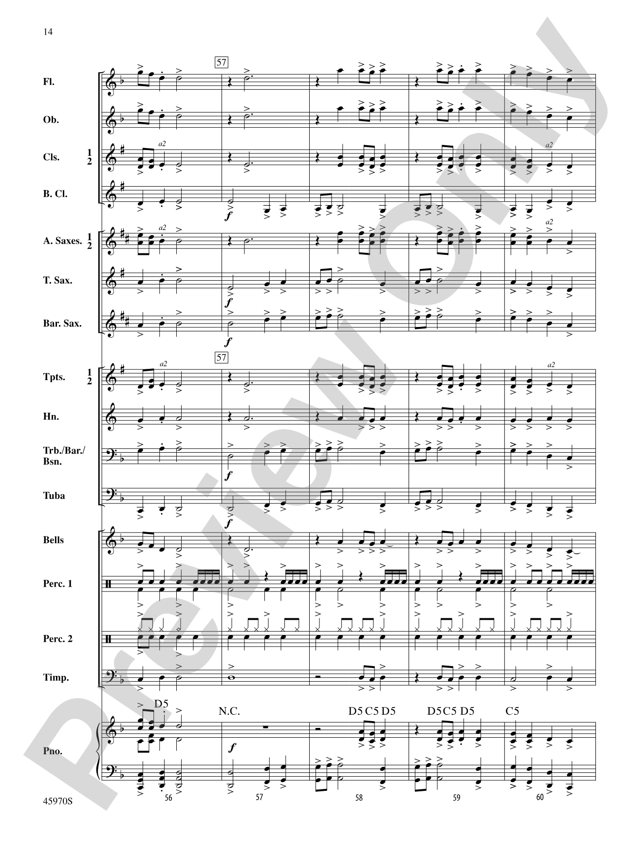 Shadow Warriors: Concert Band Conductor Score & Parts