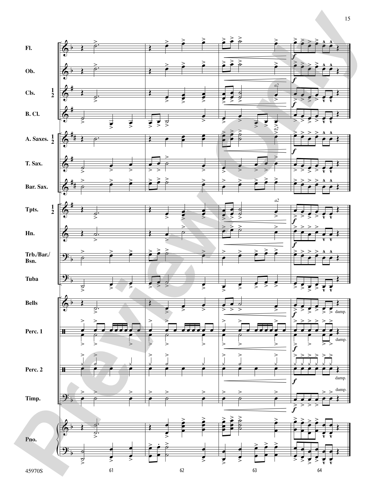 Shadow Warriors: Concert Band Conductor Score & Parts