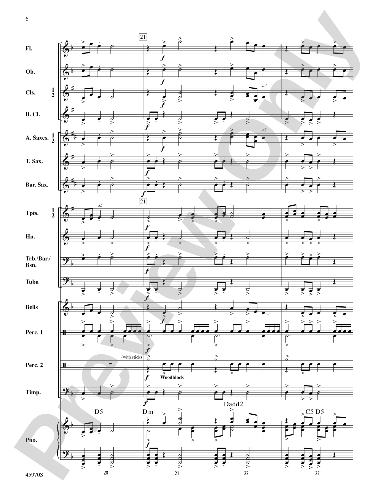 Shadow Warriors: Concert Band Conductor Score & Parts