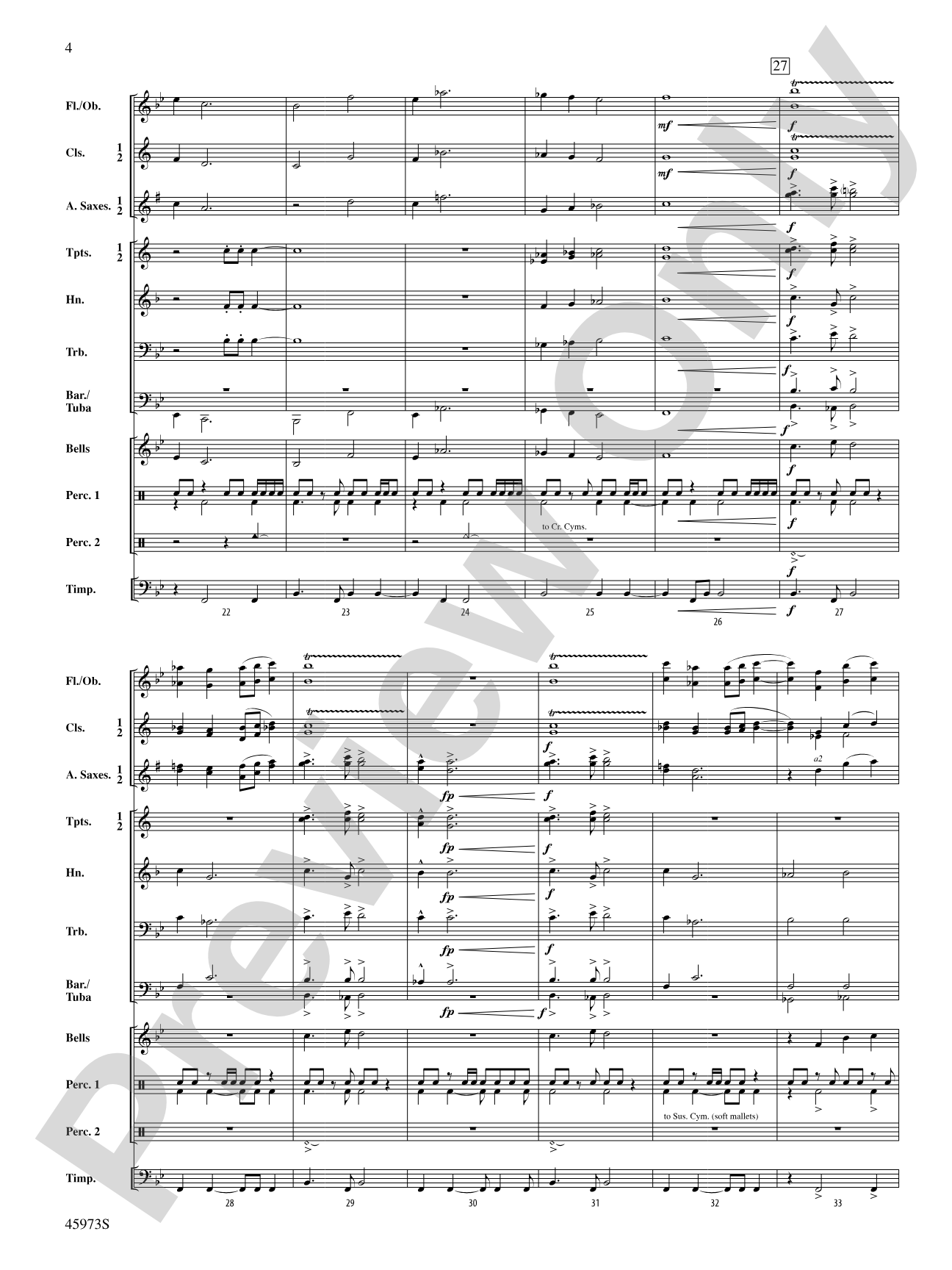 Rise of the Avatar: Concert Band Conductor Score & Parts